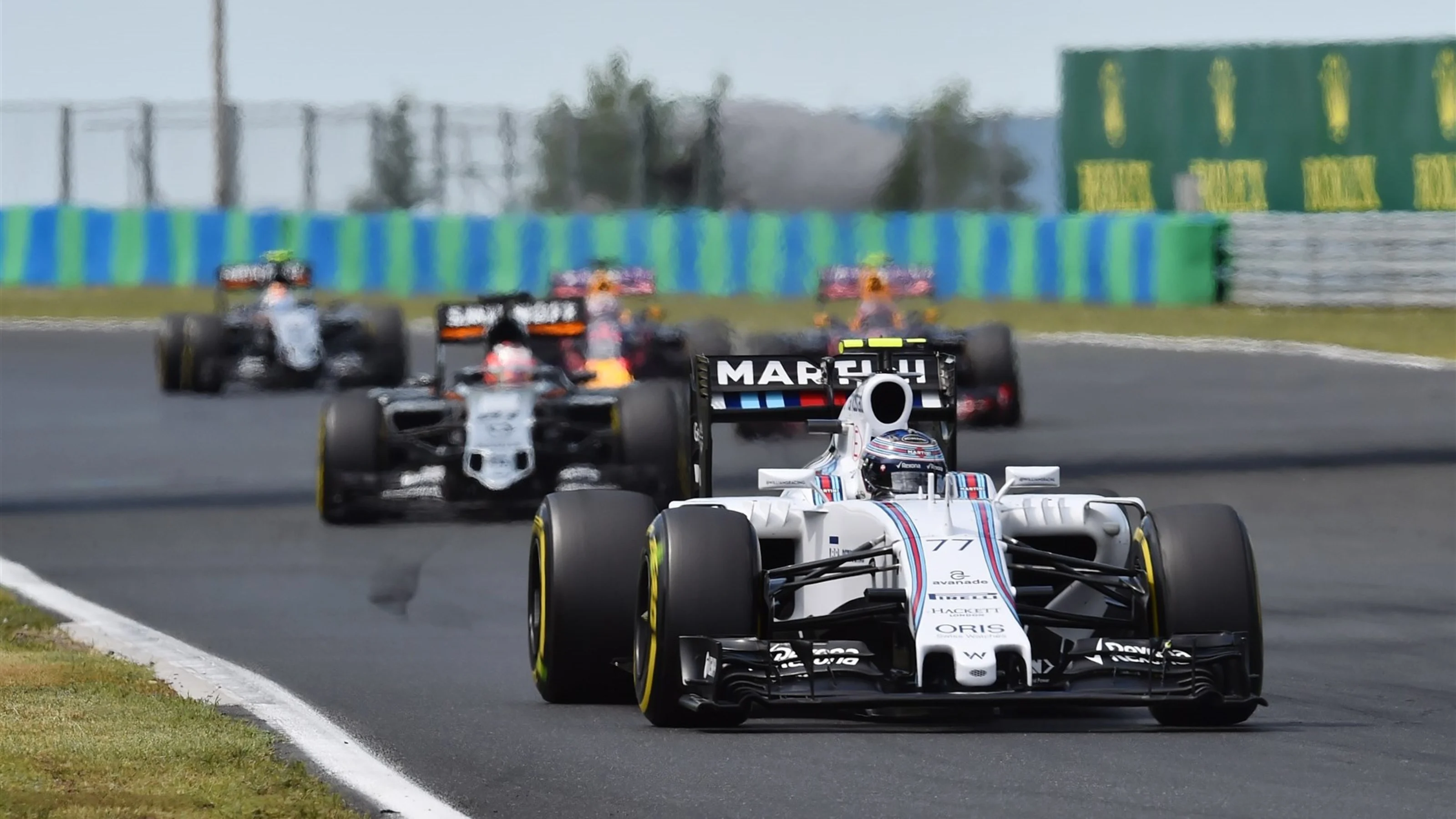 Valtteri Bottas (FIN) Williams FW37 at Formula One World Championship, Rd10, Hungarian Grand Prix,
