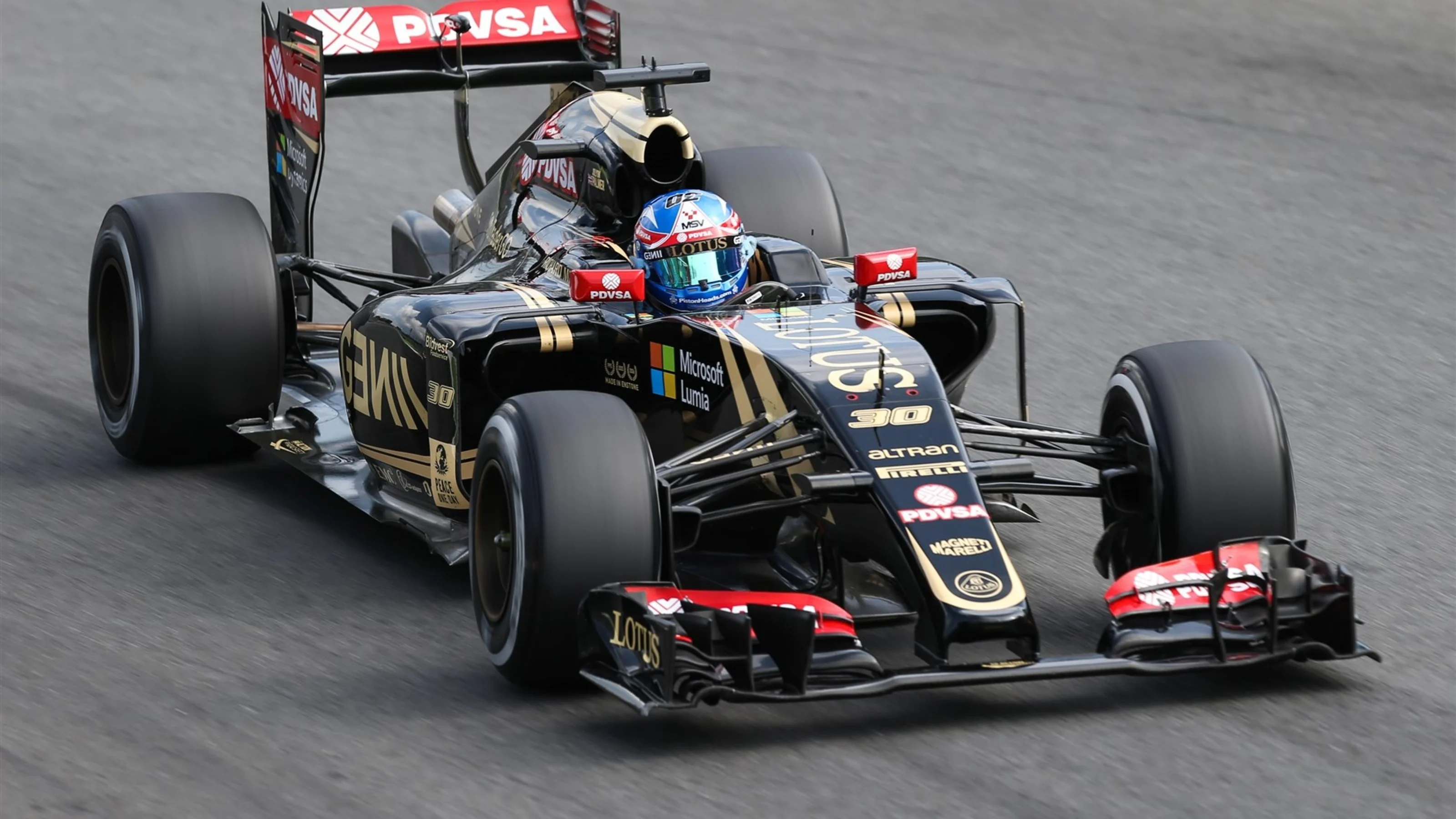 Jolyon Palmer (GBR) Lotus E23 Hybrid at Formula One World Championship, Rd12, Italian Grand Prix,