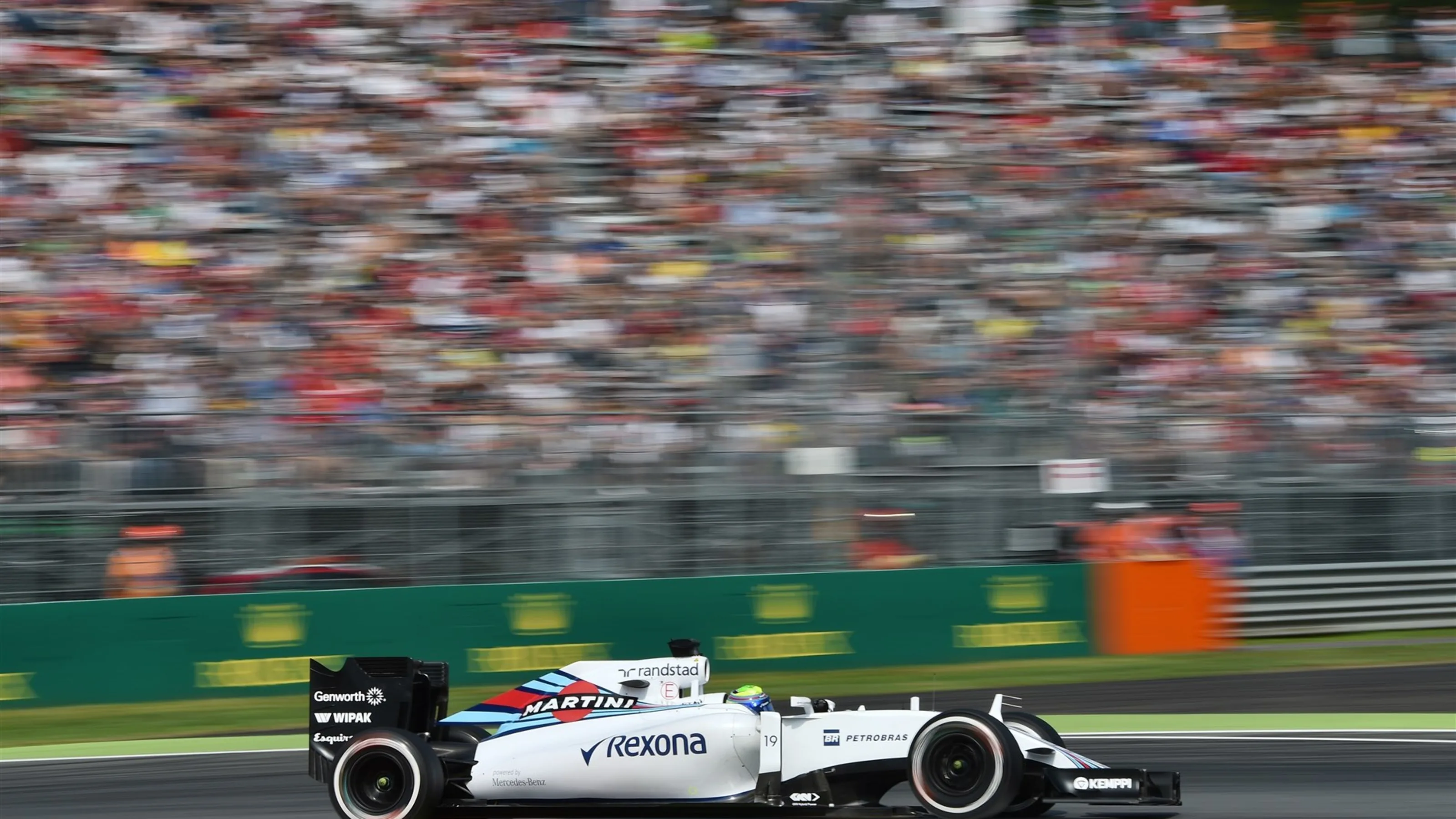 Felipe Massa (BRA) Williams FW37 at Formula One World Championship, Rd12, Italian Grand Prix,