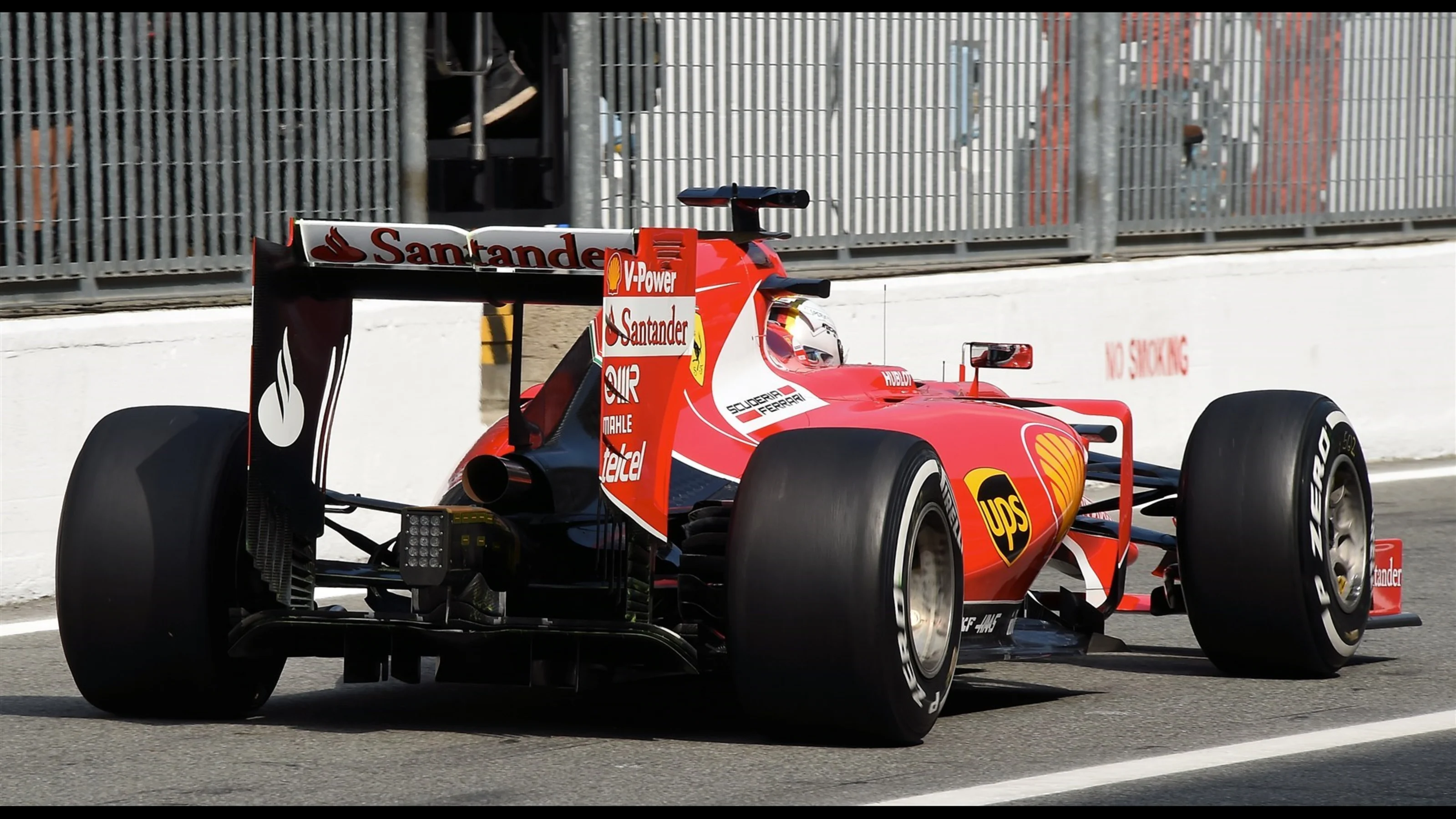 Sebastian Vettel (GER) Ferrari SF15-T at Formula One World Championship, Rd12, Italian Grand Prix,