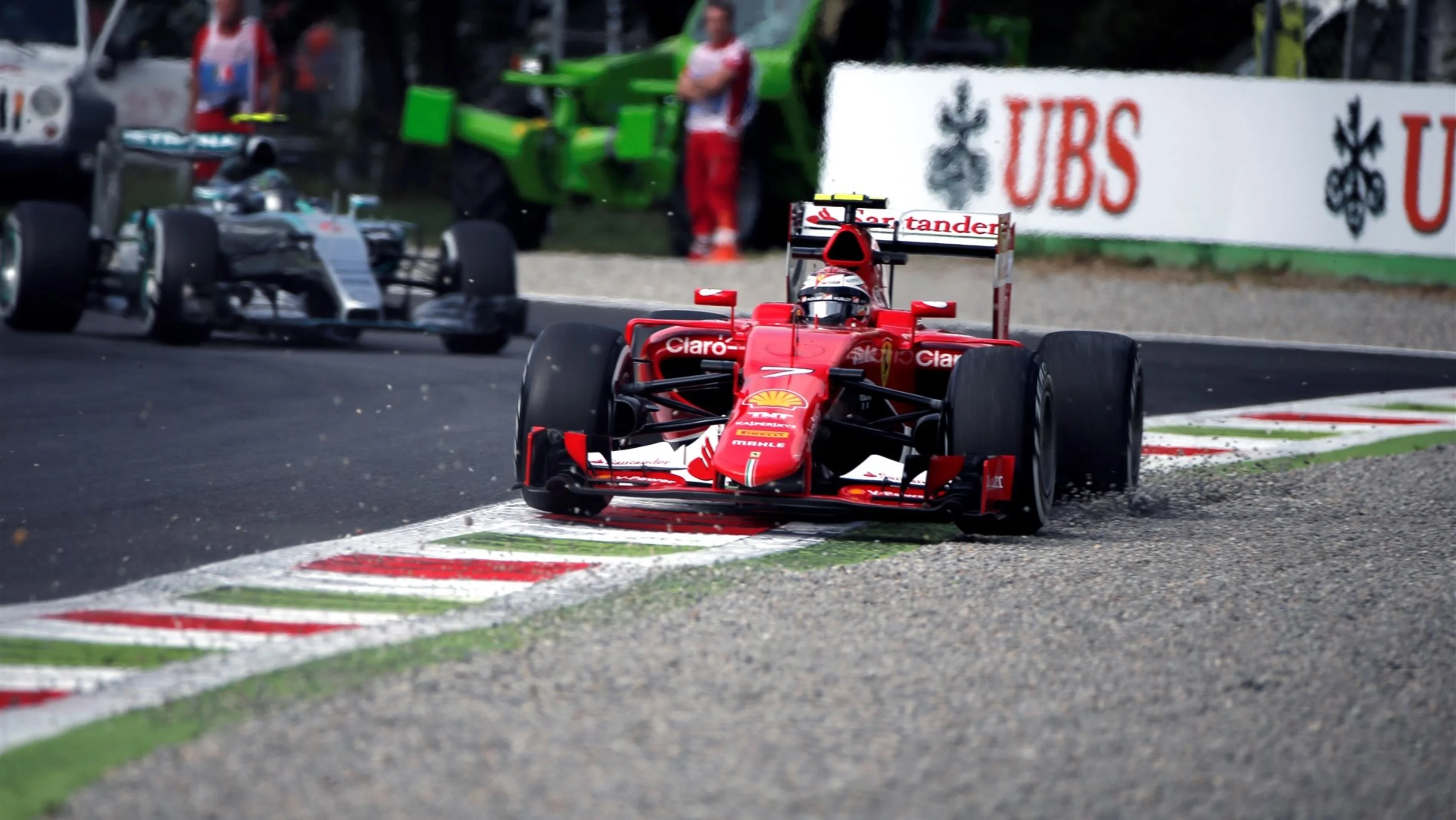 Kimi Raikkonen (FIN) Ferrari SF15-T at Formula One World Championship, Rd12, Italian Grand Prix,