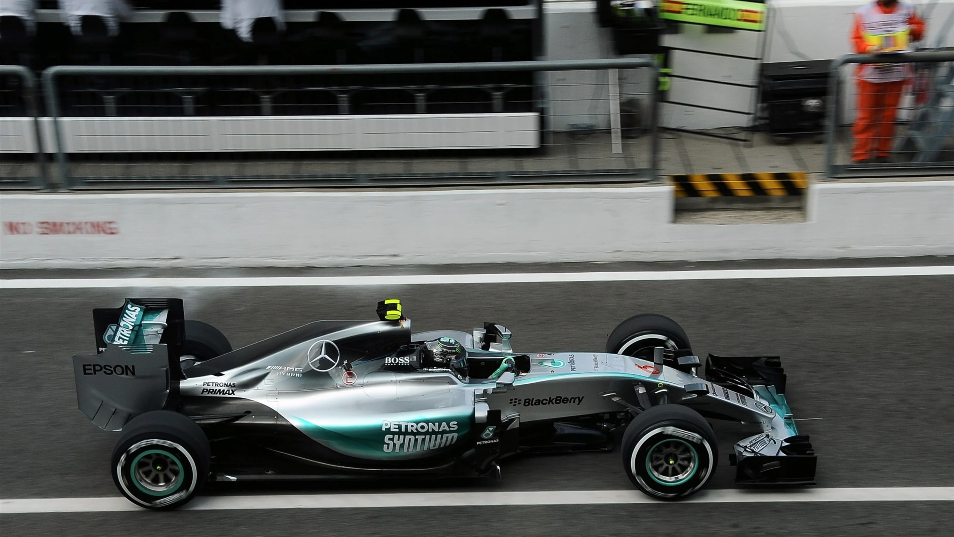 Nico Rosberg (GER) Mercedes AMG F1 W06 at Formula One World Championship, Rd12, Italian Grand Prix,