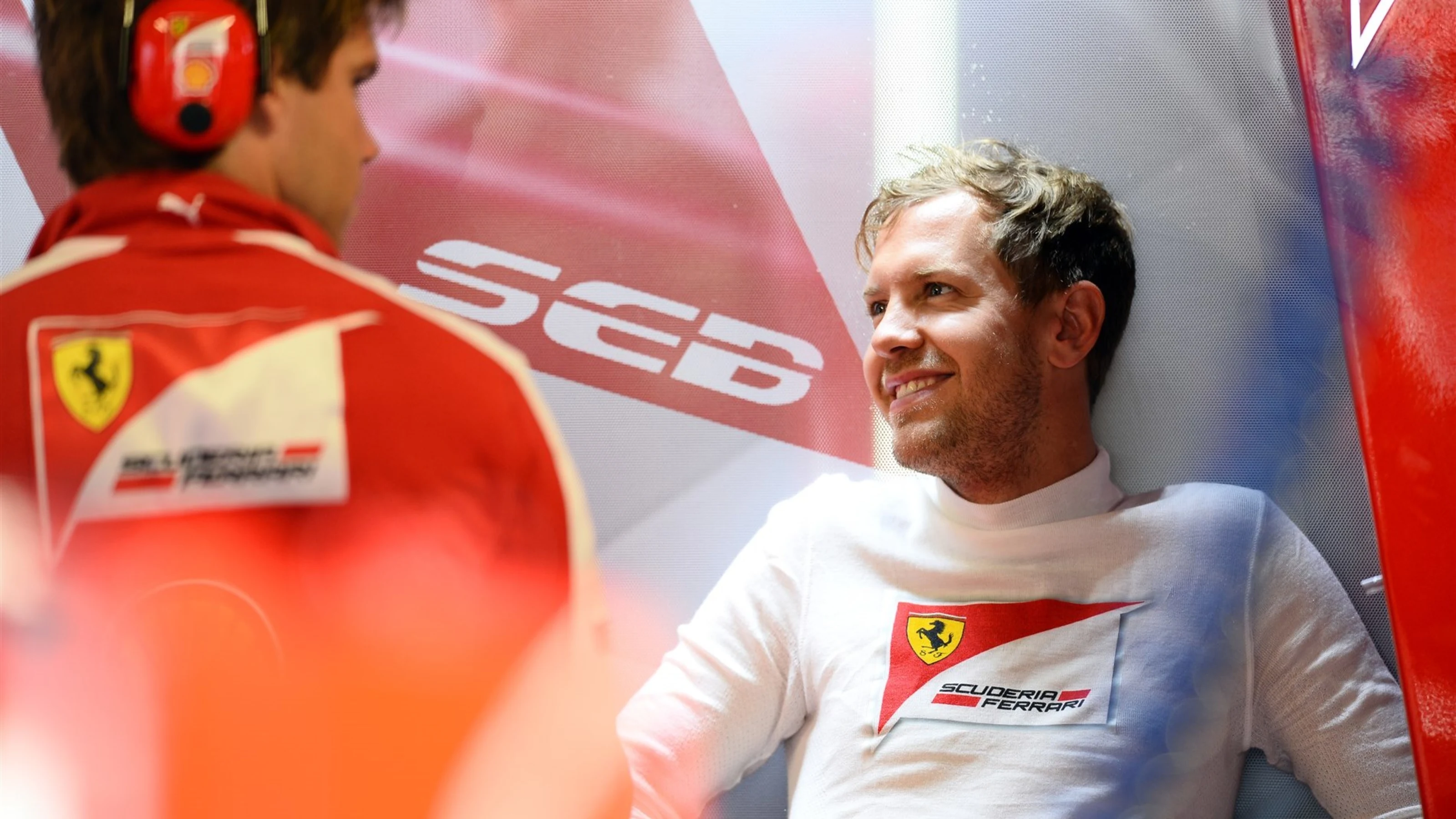 Sebastian Vettel (GER) Ferrari at Formula One World Championship, Rd12, Italian Grand Prix,