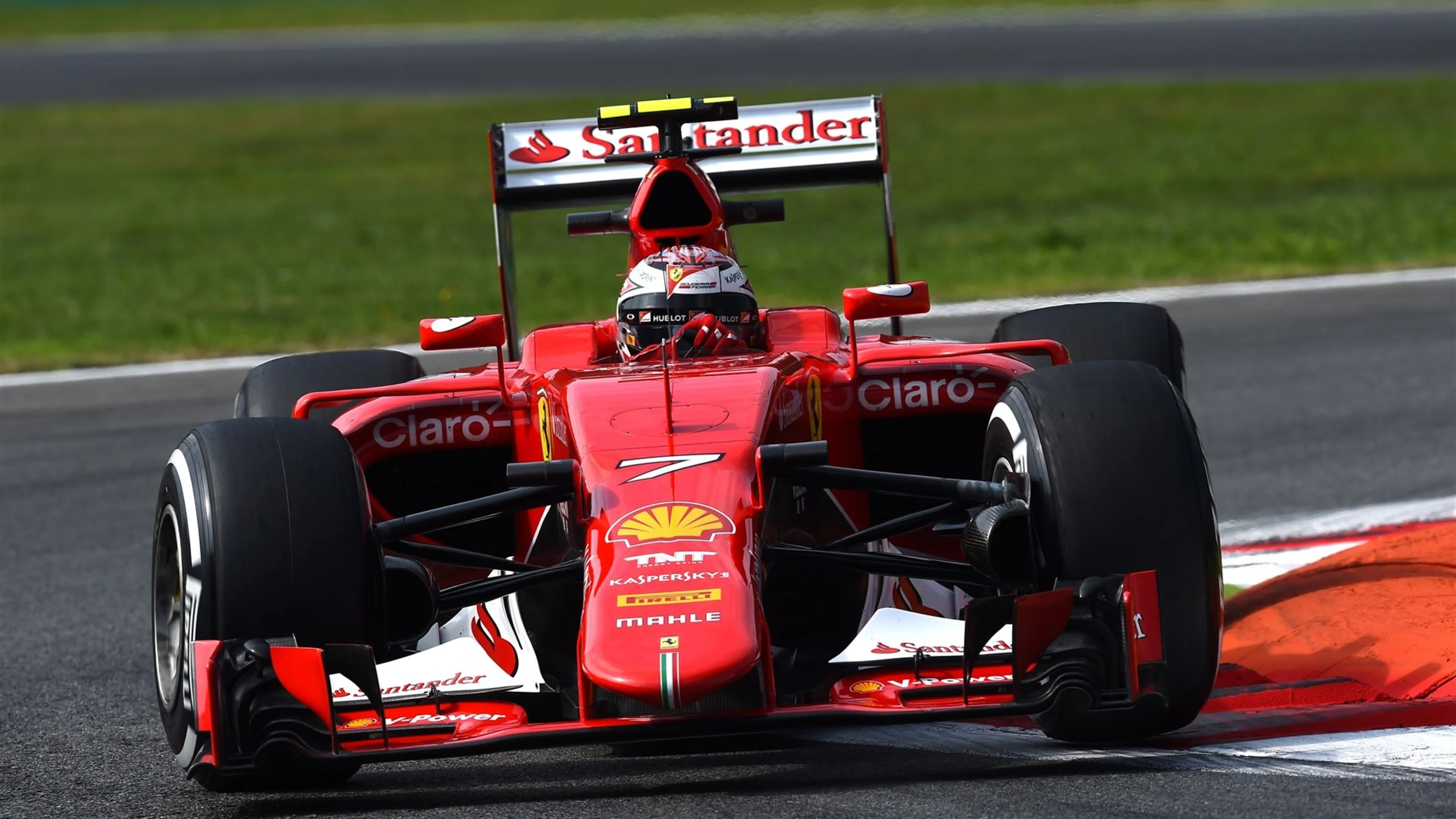 Kimi Raikkonen (FIN) Ferrari SF15-T at Formula One World Championship, Rd12, Italian Grand Prix,
