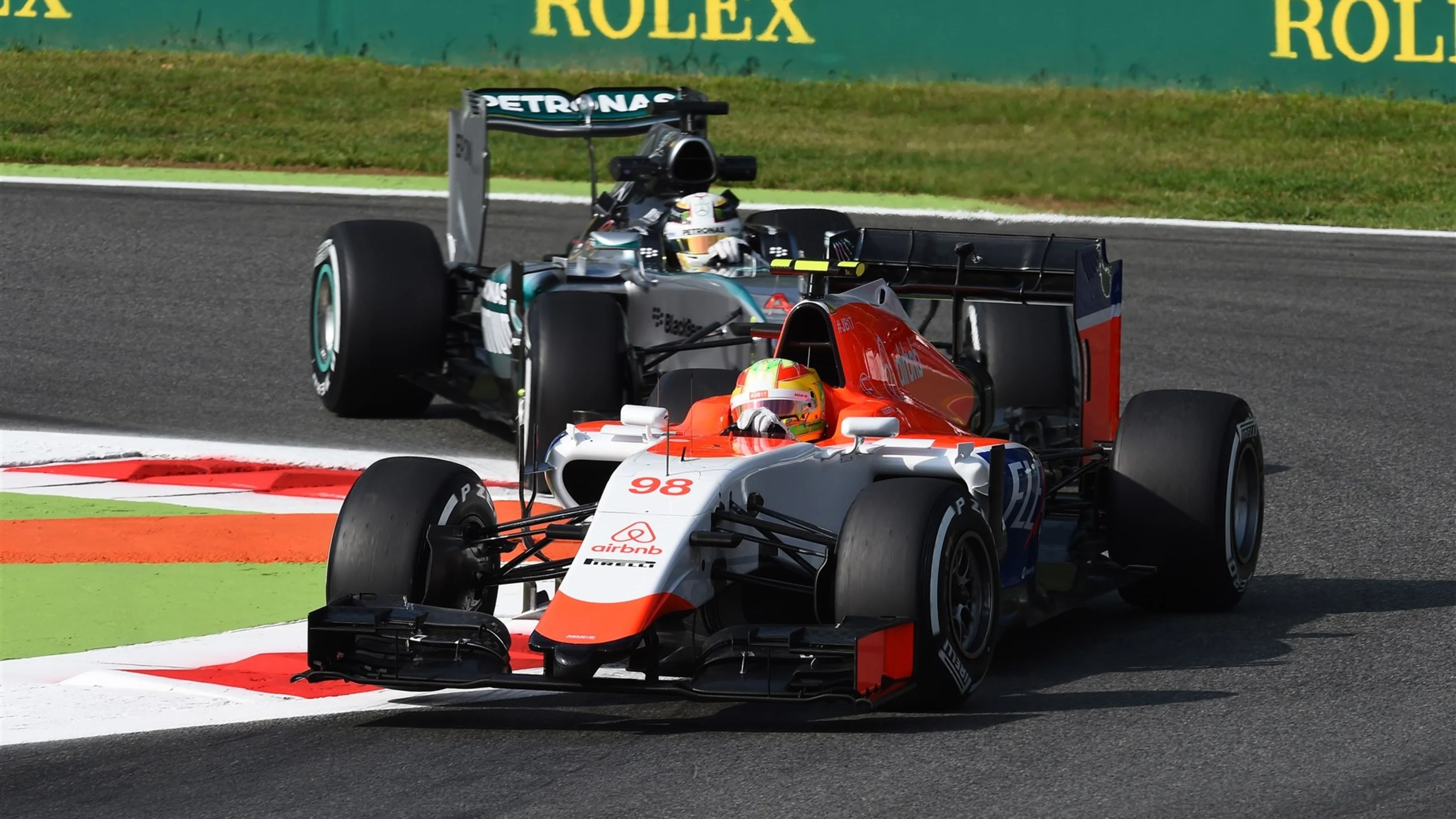 Roberto Merhi (ESP) Manor GP at Formula One World Championship, Rd12, Italian Grand Prix, Practice,