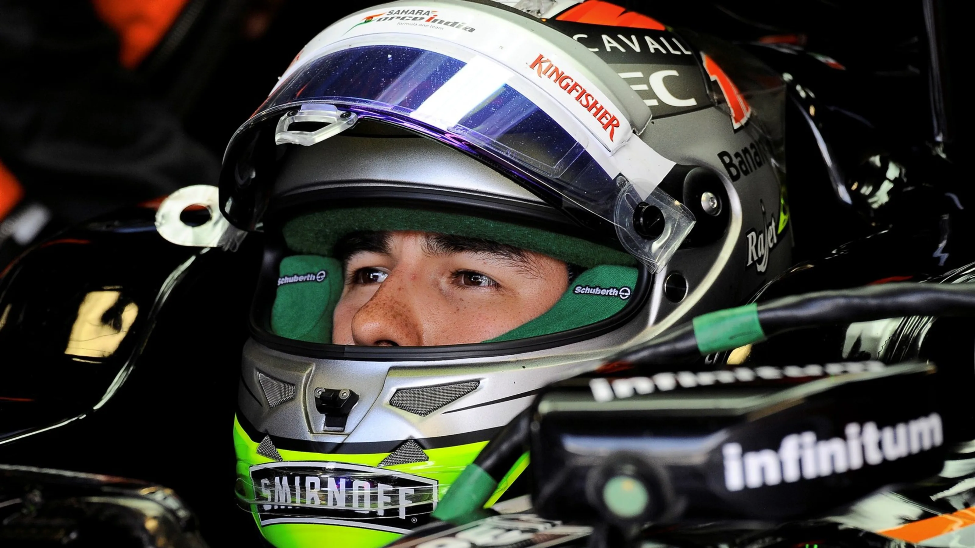 Sergio Perez (MEX) Force India VJM08 at Formula One World Championship, Rd12, Italian Grand Prix,