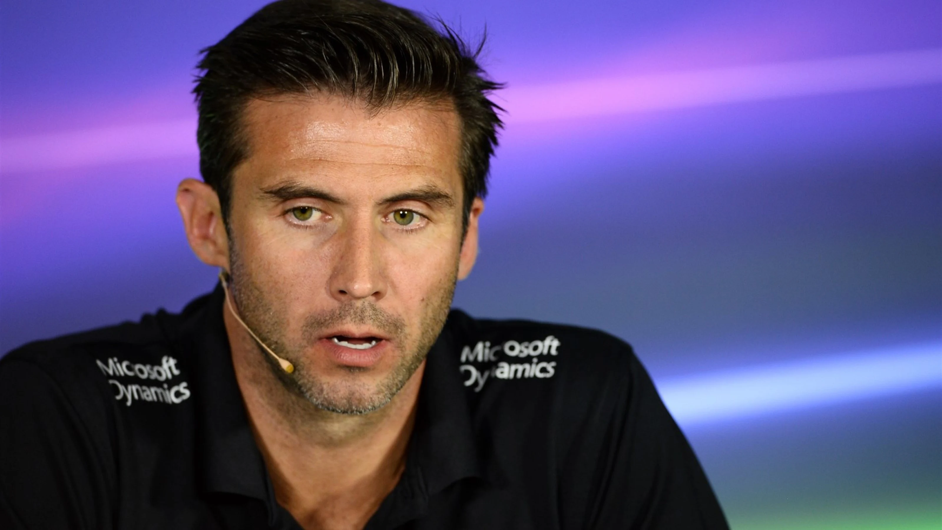 Matthew Carter (GBR) Lotus F1 Team CEO in the Press Conference at Formula One World Championship,