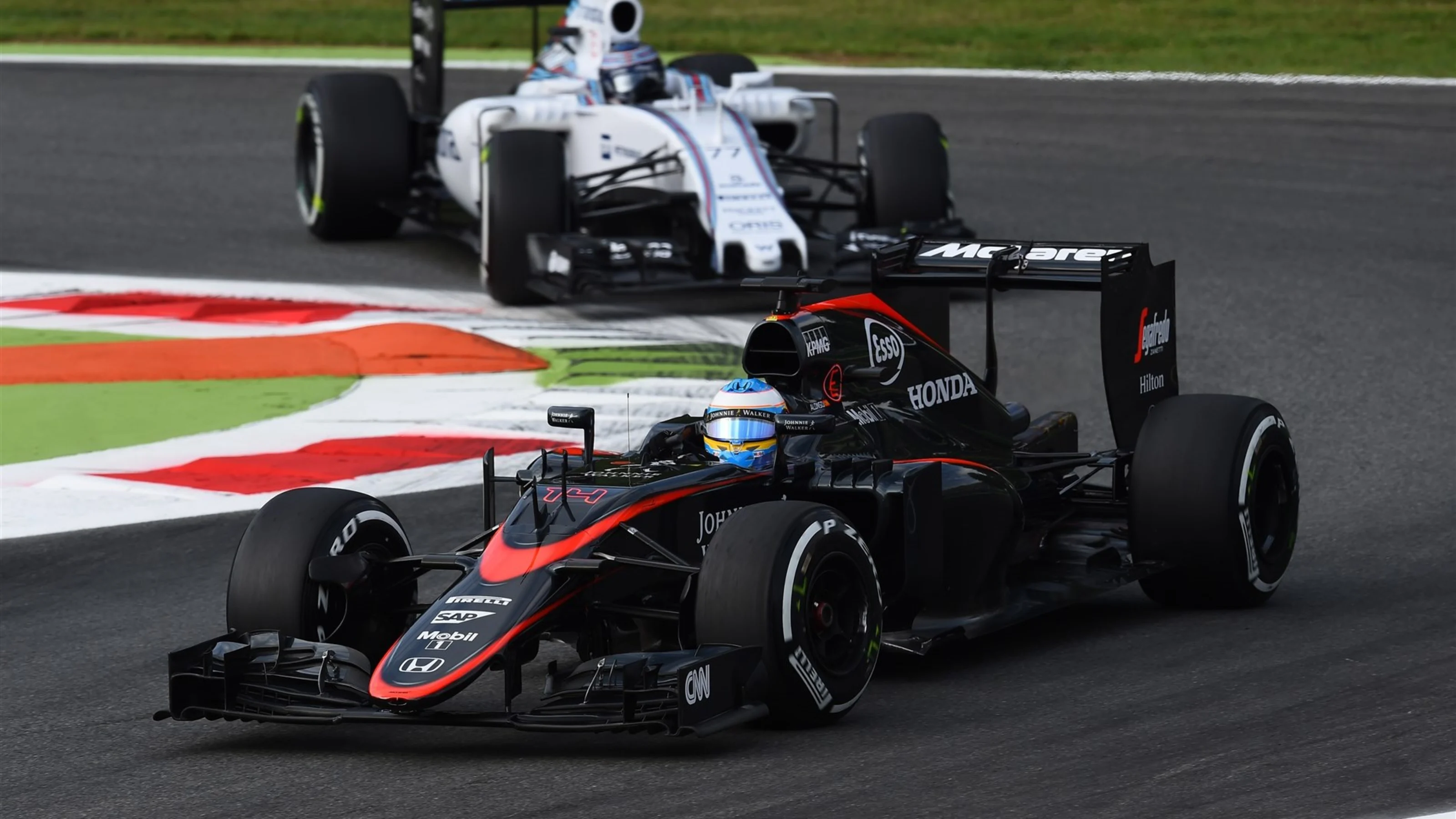 Fernando Alonso (ESP) McLaren MP4-30 at Formula One World Championship, Rd12, Italian Grand Prix,