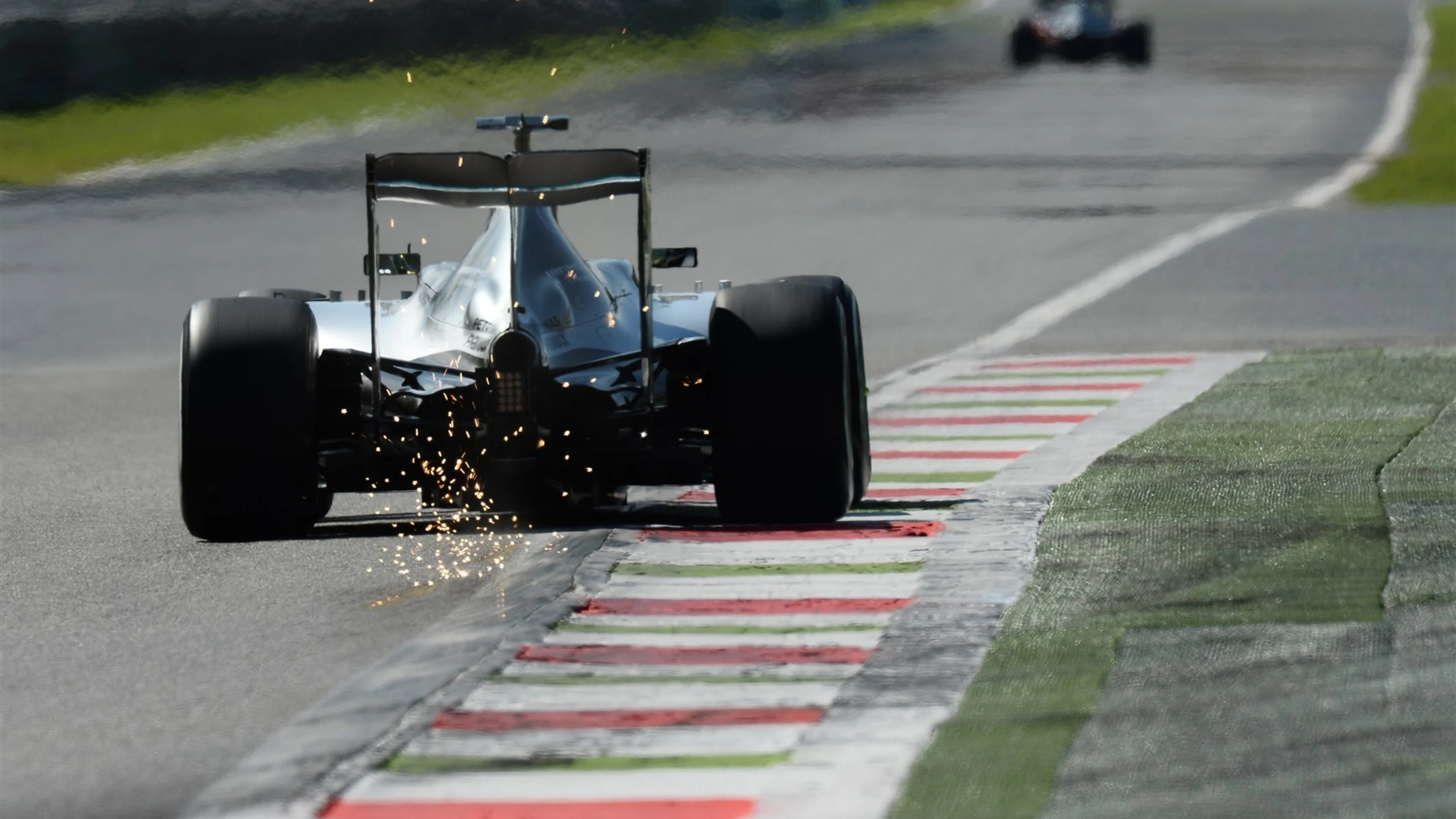 Lewis Hamilton (GBR) Mercedes AMG F1 W06 at Formula One World Championship, Rd12, Italian Grand