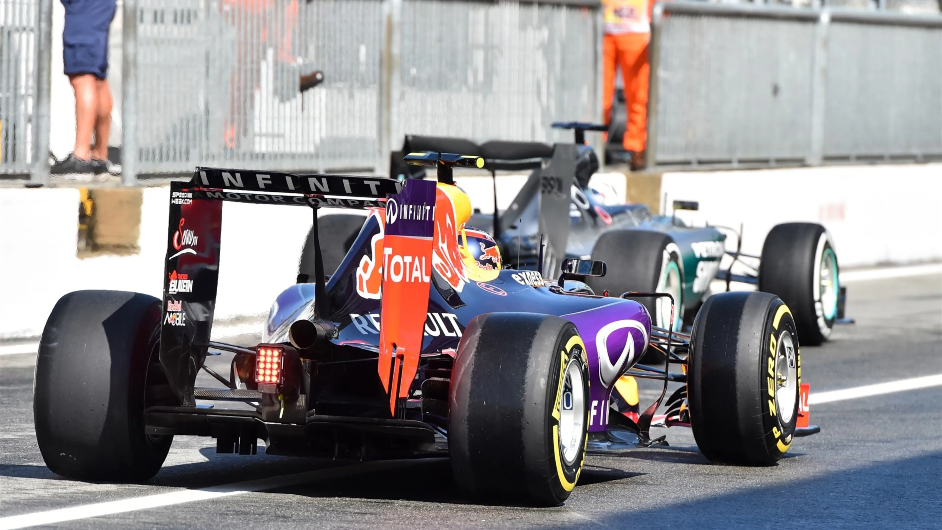 Daniil Kvyat (RUS) Red Bull Racing RB11 at Formula One World Championship, Rd12, Italian Grand
