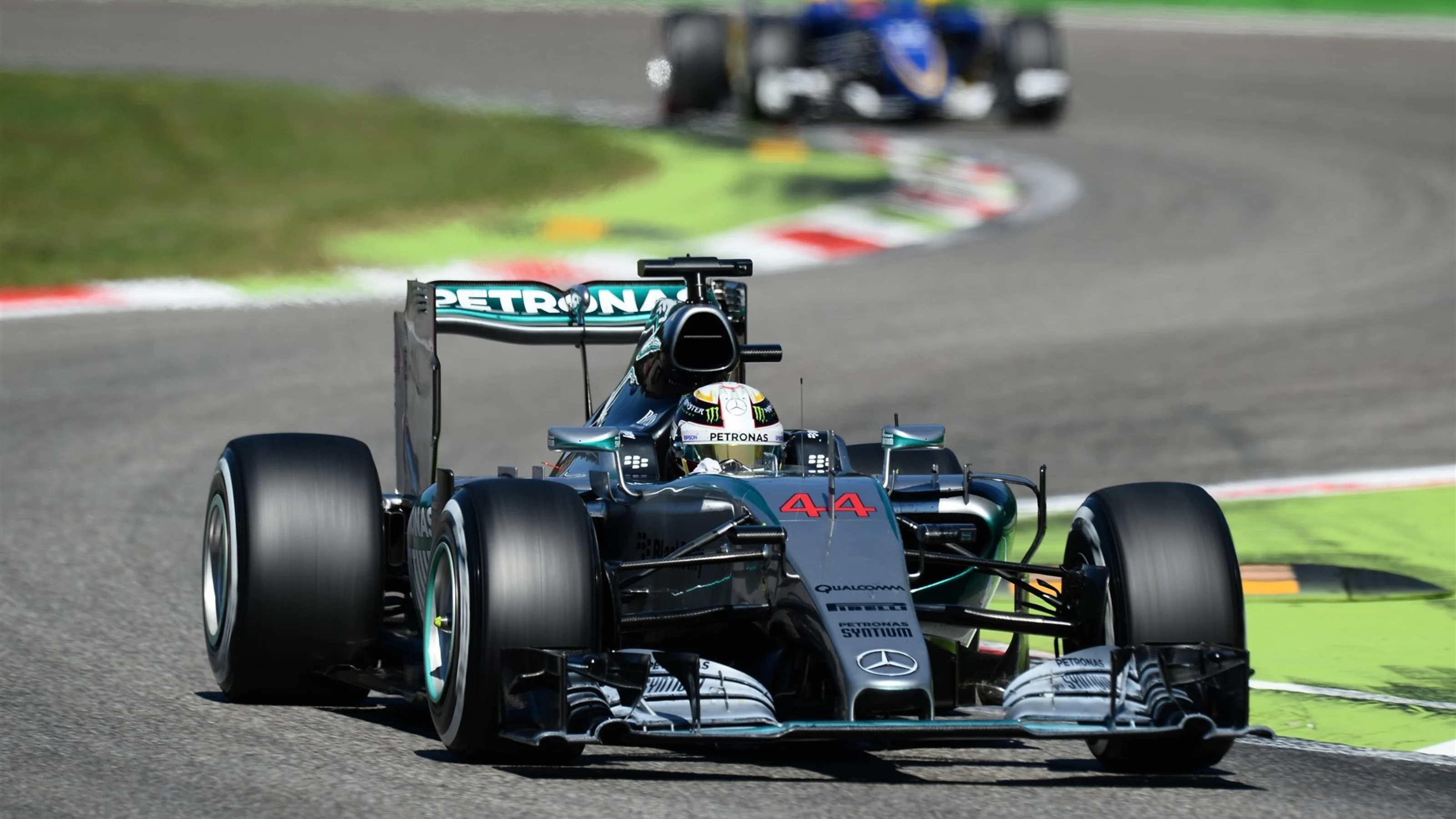 Lewis Hamilton (GBR) Mercedes AMG F1 W06 at Formula One World Championship, Rd12, Italian Grand