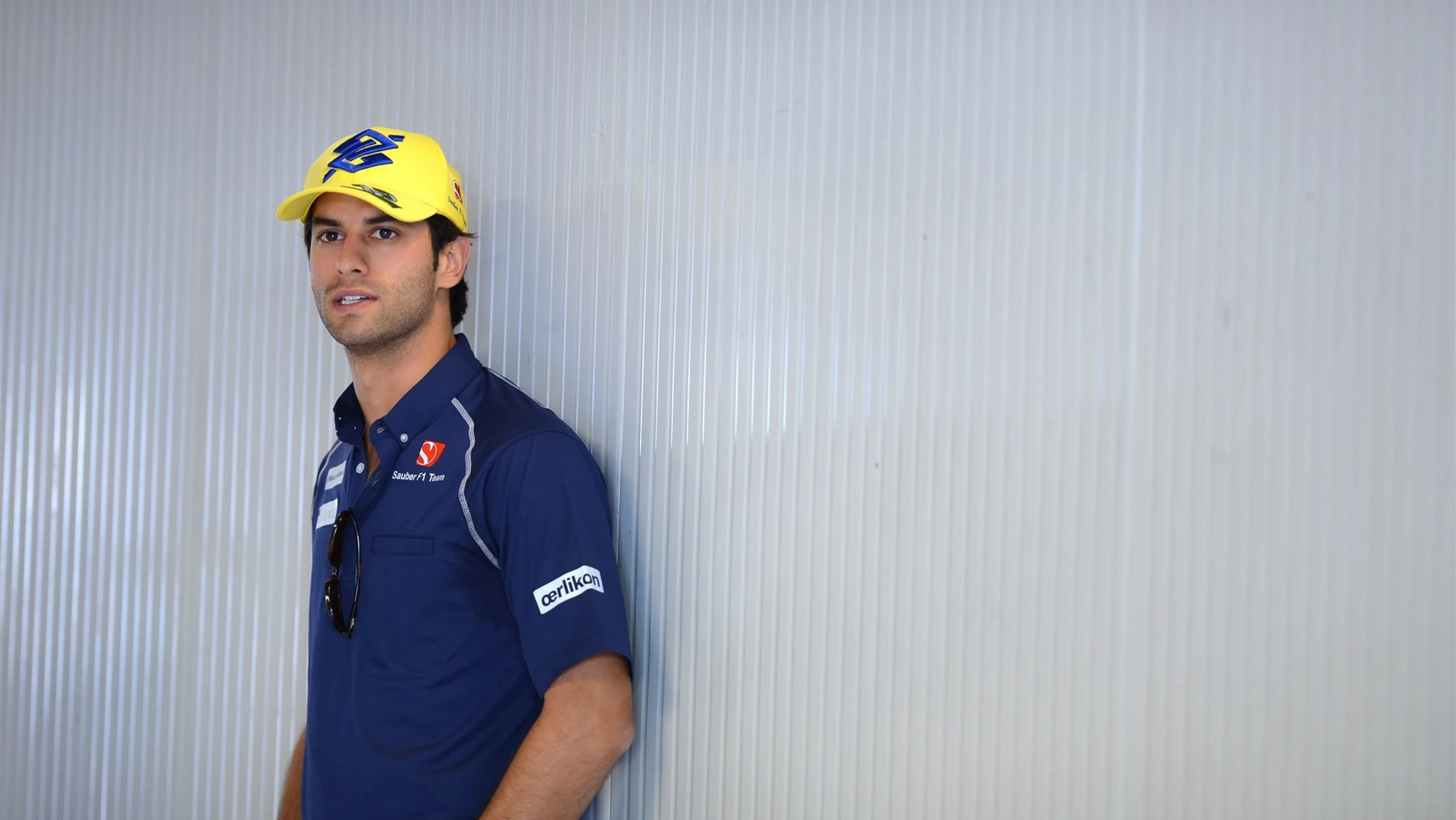 Felipe Nasr (BRA) Sauber on the drivers parade at Formula One World Championship, Rd12, Italian