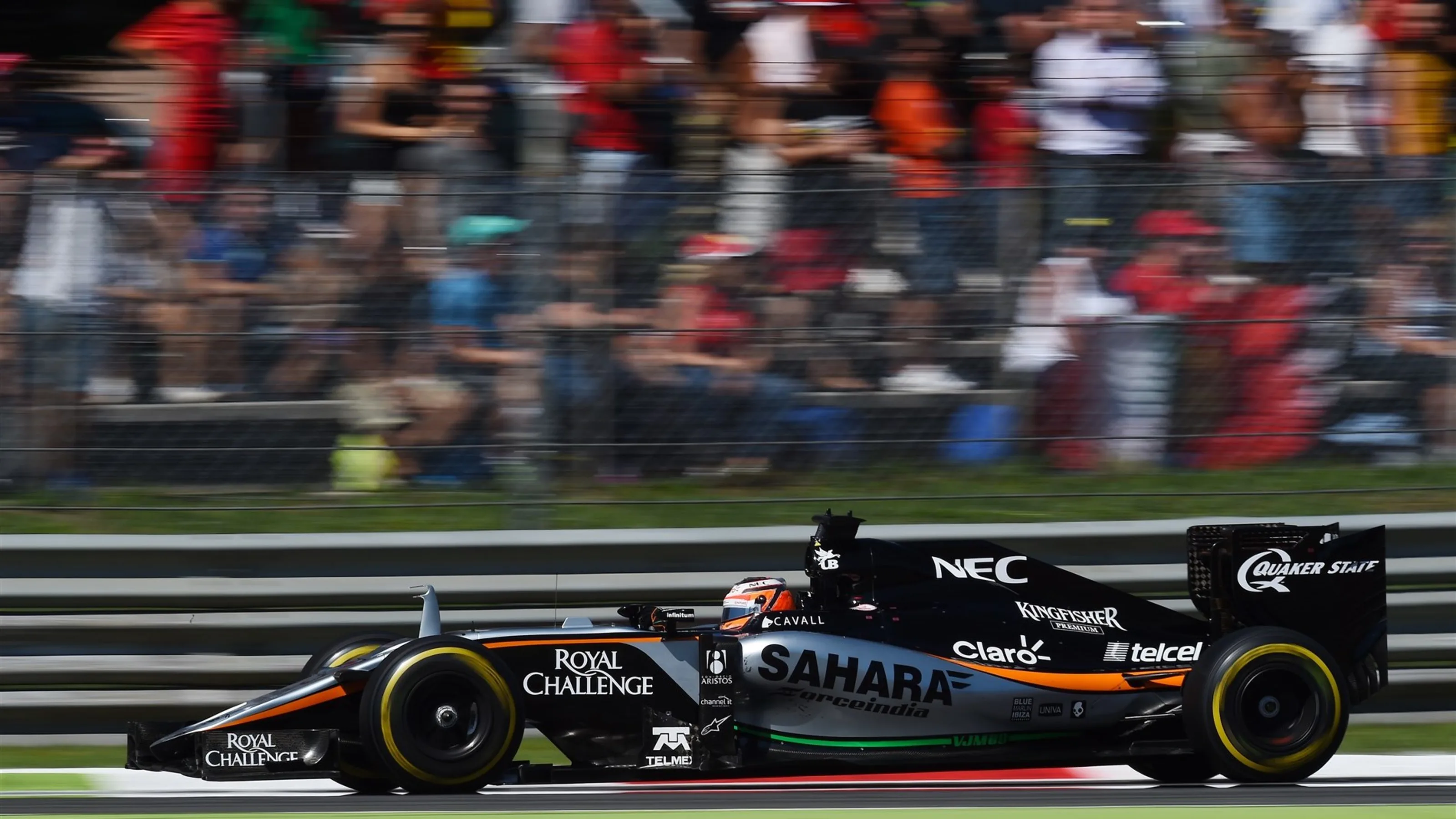 Nico Hulkenberg (GER) Force India VJM08 at Formula One World Championship, Rd12, Italian Grand