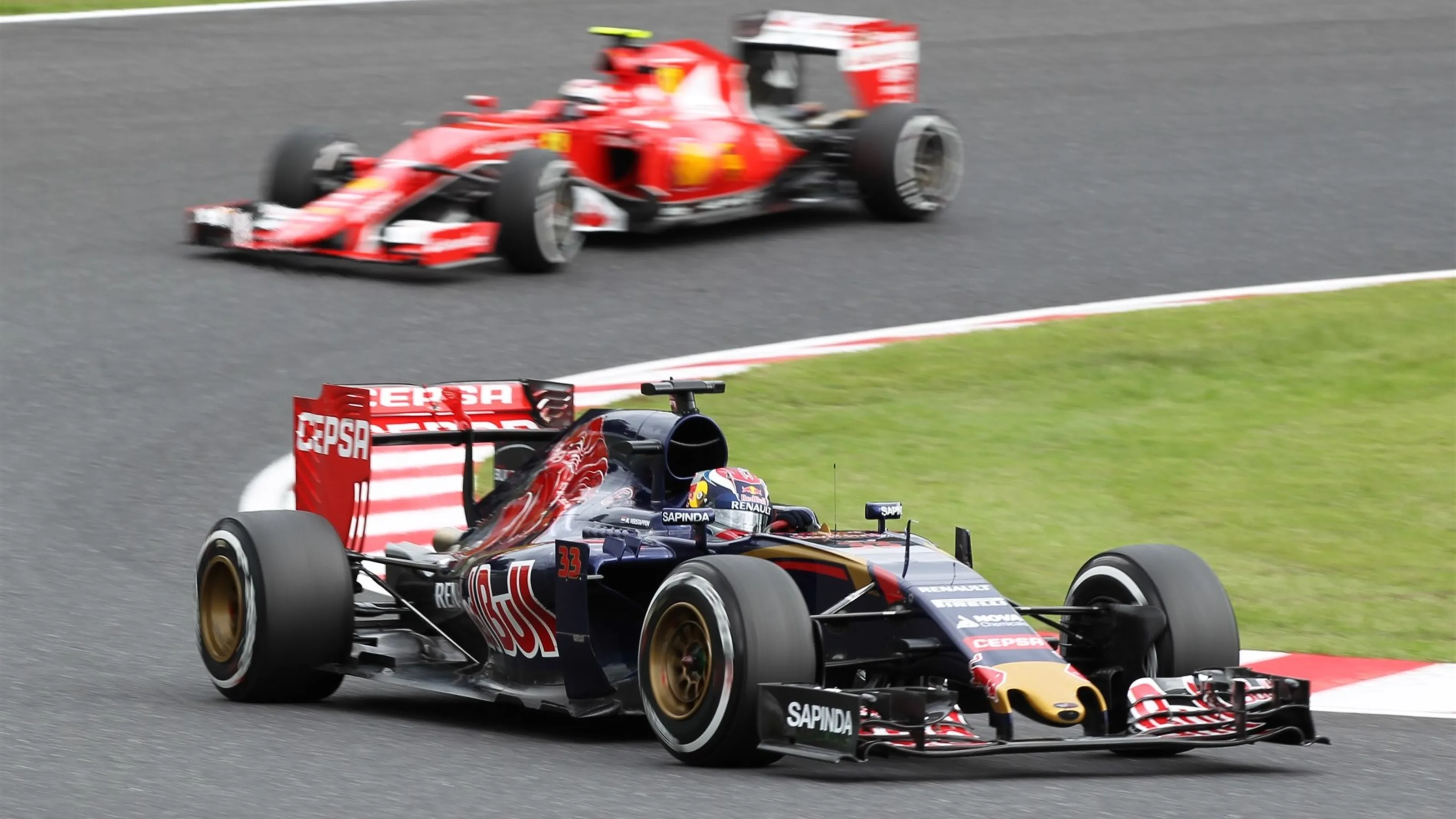 Max Verstappen (NDL) Scuderia Toro Rosso STR10 at Formula One World Championship, Rd14, Japanese