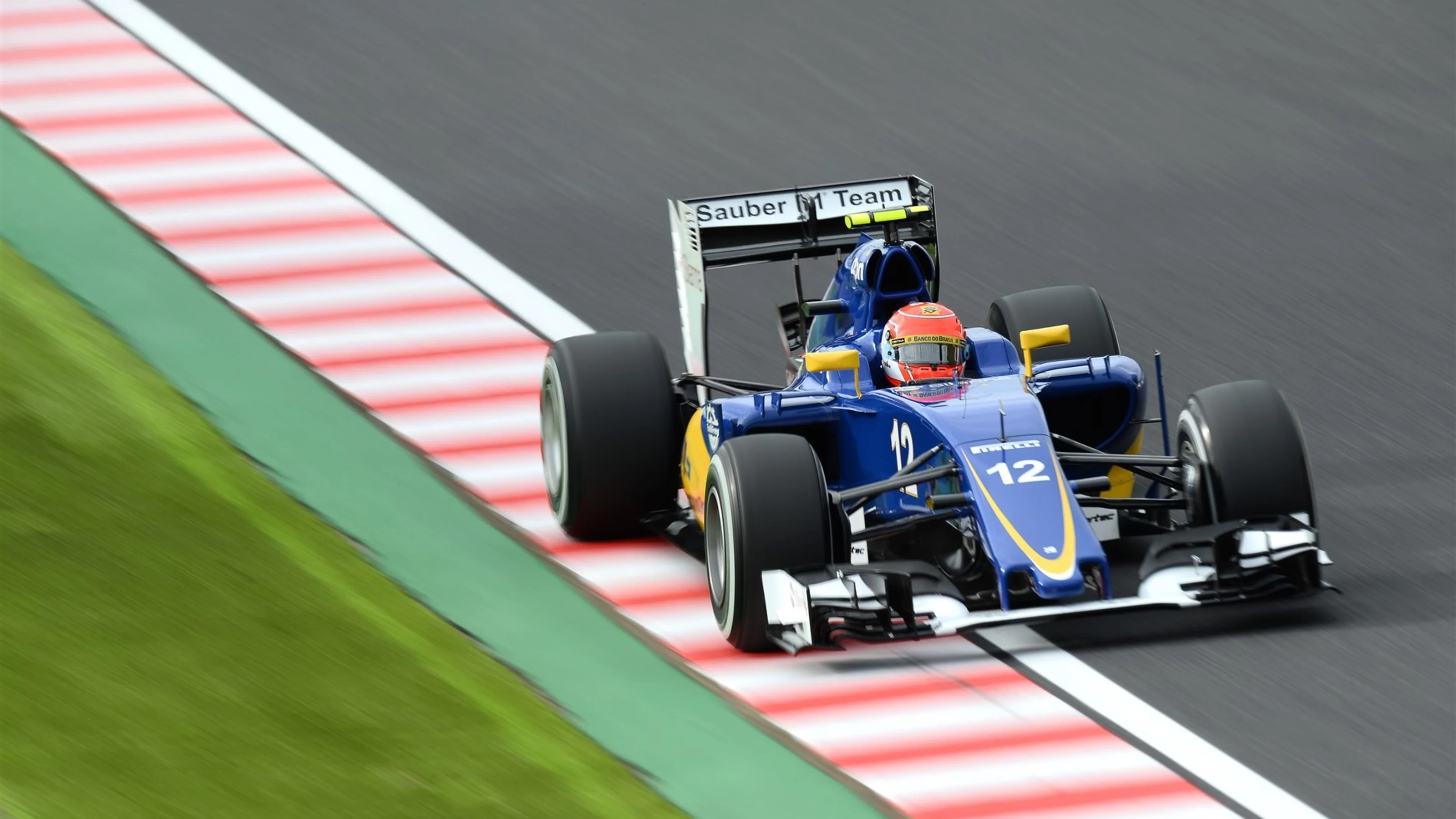 Felipe Nasr (BRA) Sauber C34 at Formula One World Championship, Rd14, Japanese Grand Prix,