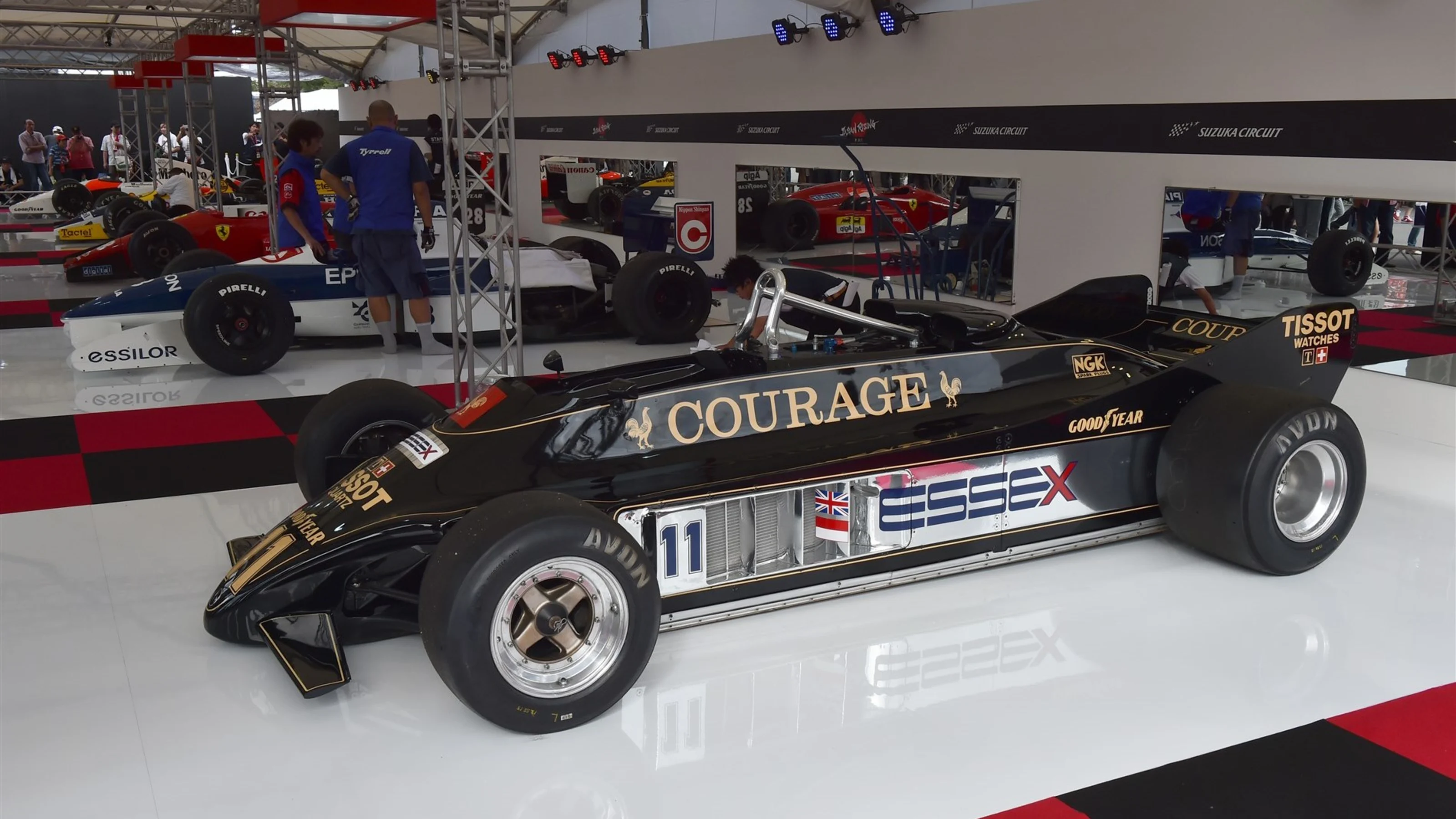 Lotus 88 at Formula One World Championship, Rd14, Japanese Grand Prix, Qualifying, Suzuka, Japan,