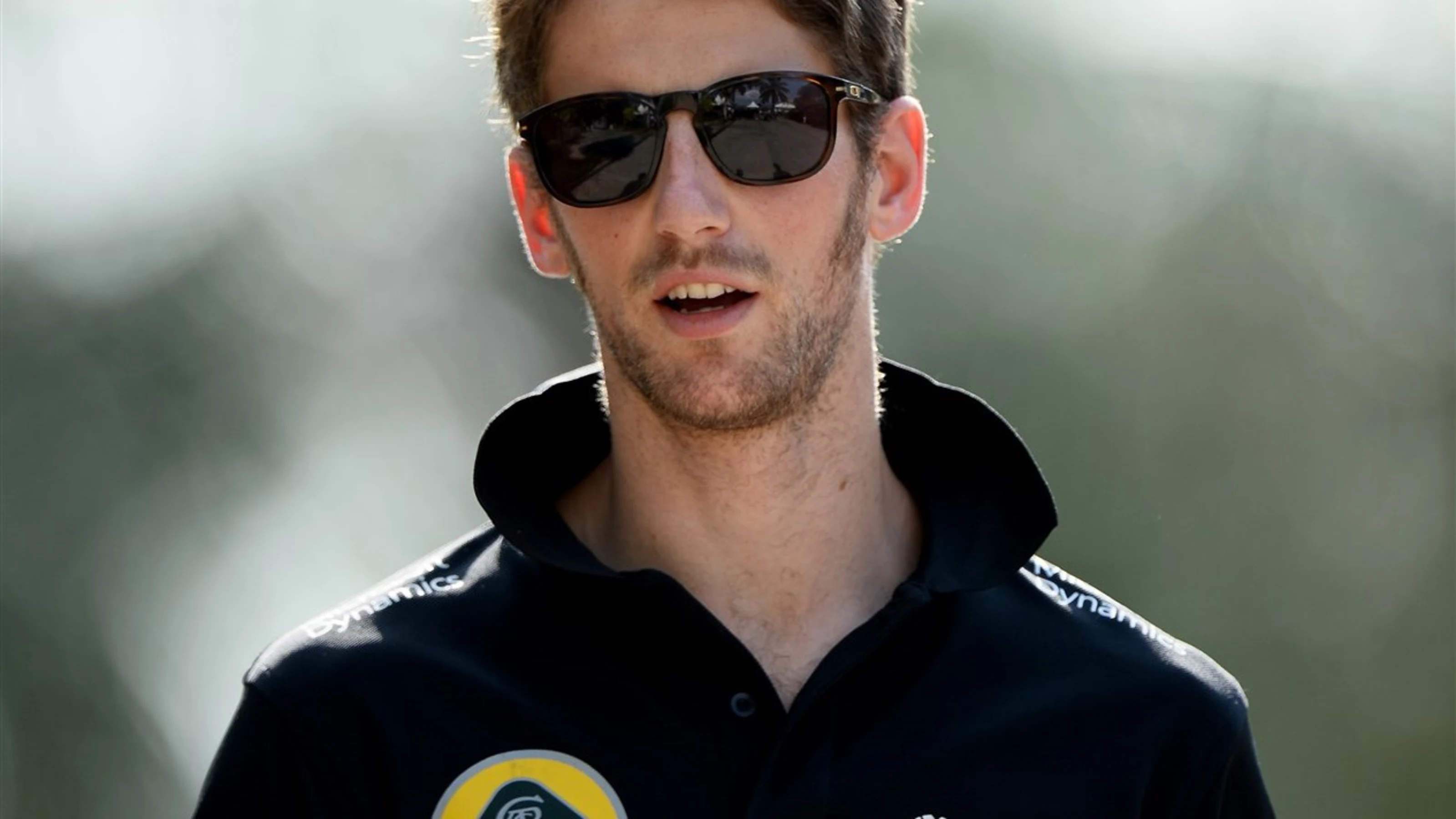 Romain Grosjean (FRA) Lotus F1 at Formula One World Championship, Rd2, Malaysian Grand Prix,
