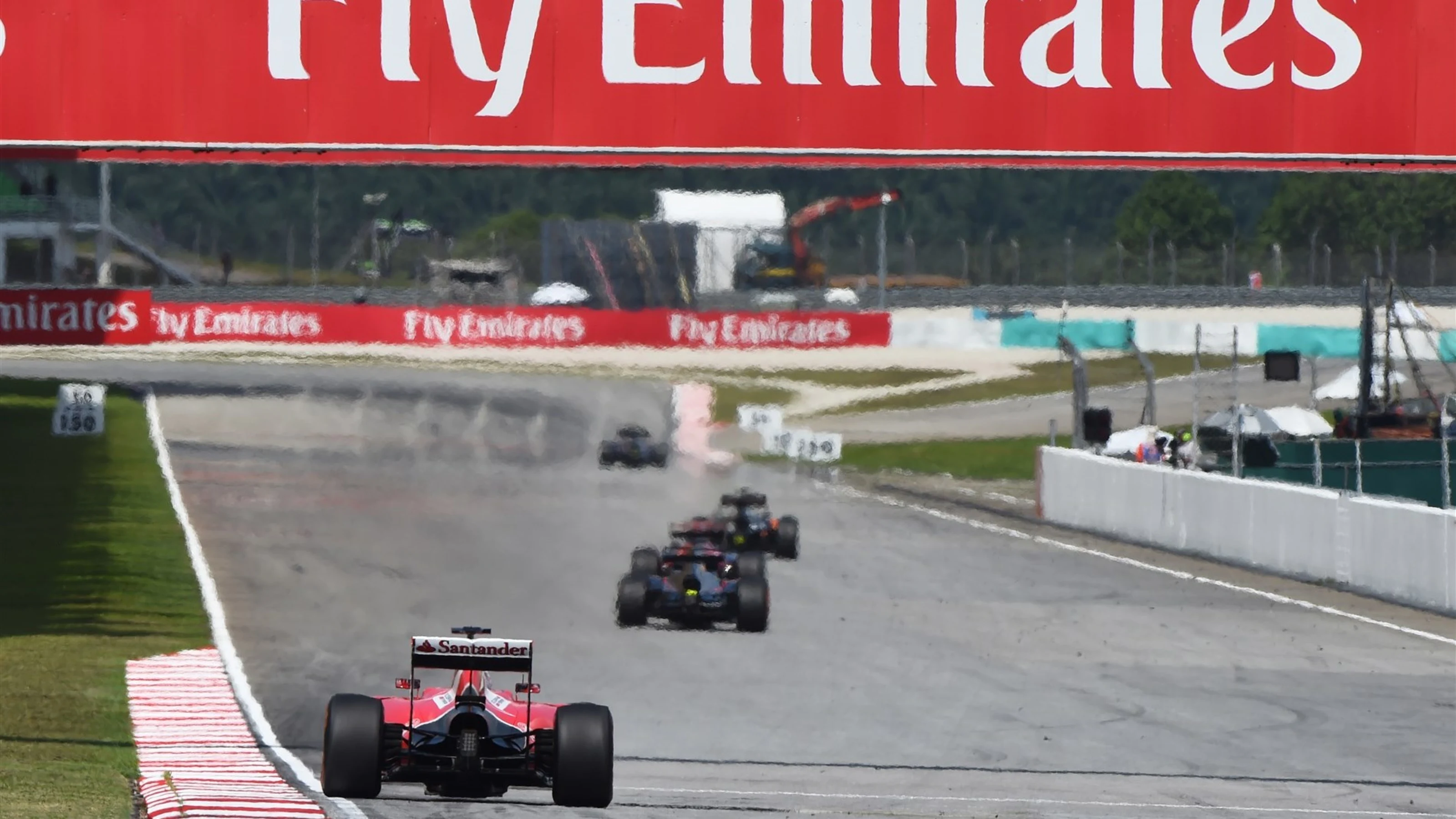 Sebastian Vettel (GER) Ferrari SF15-T at Formula One World Championship, Rd2, Malaysian Grand Prix,