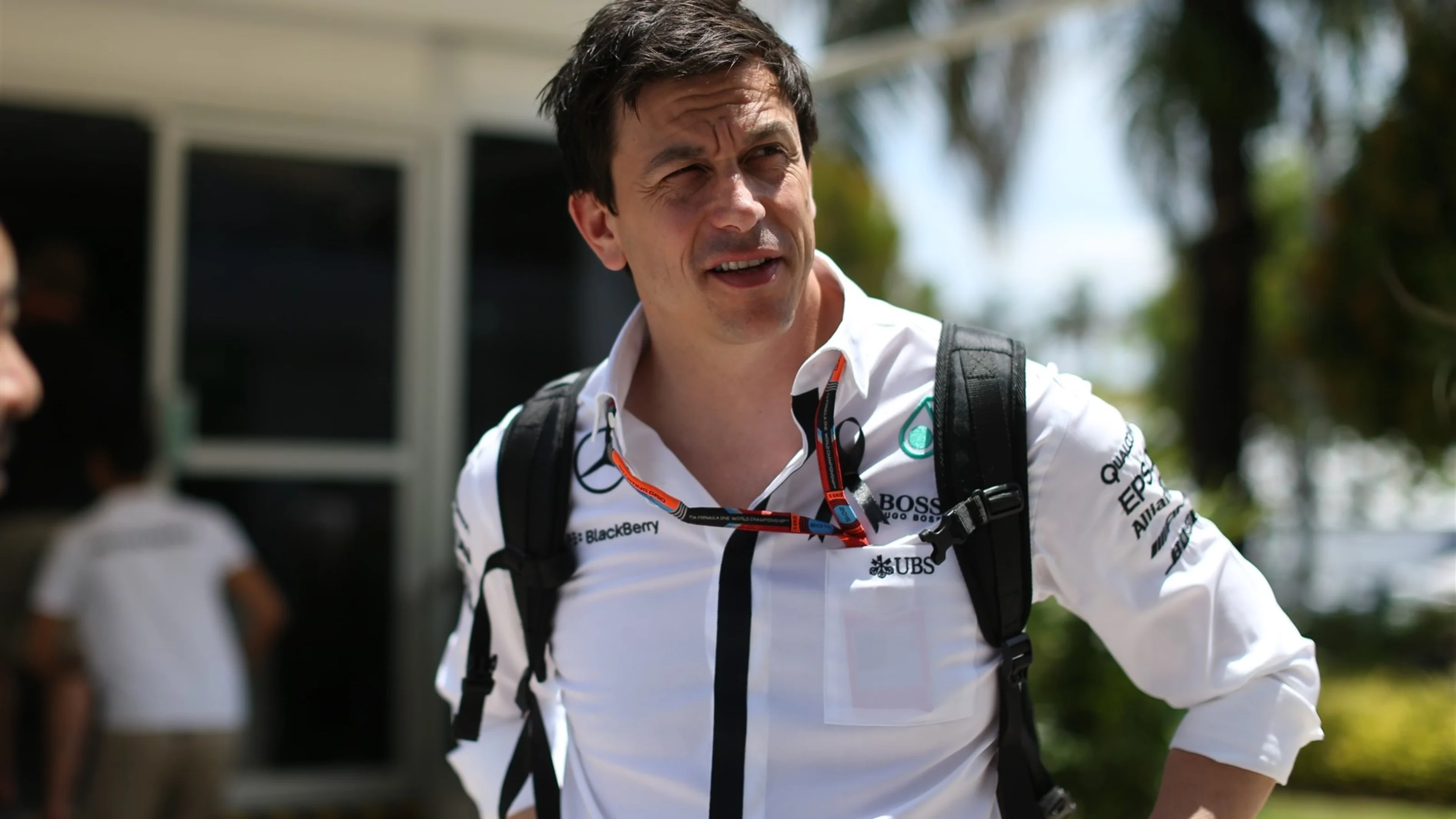Toto Wolff (AUT) Mercedes AMG F1 Director of Motorsport at Formula One World Championship, Rd2,