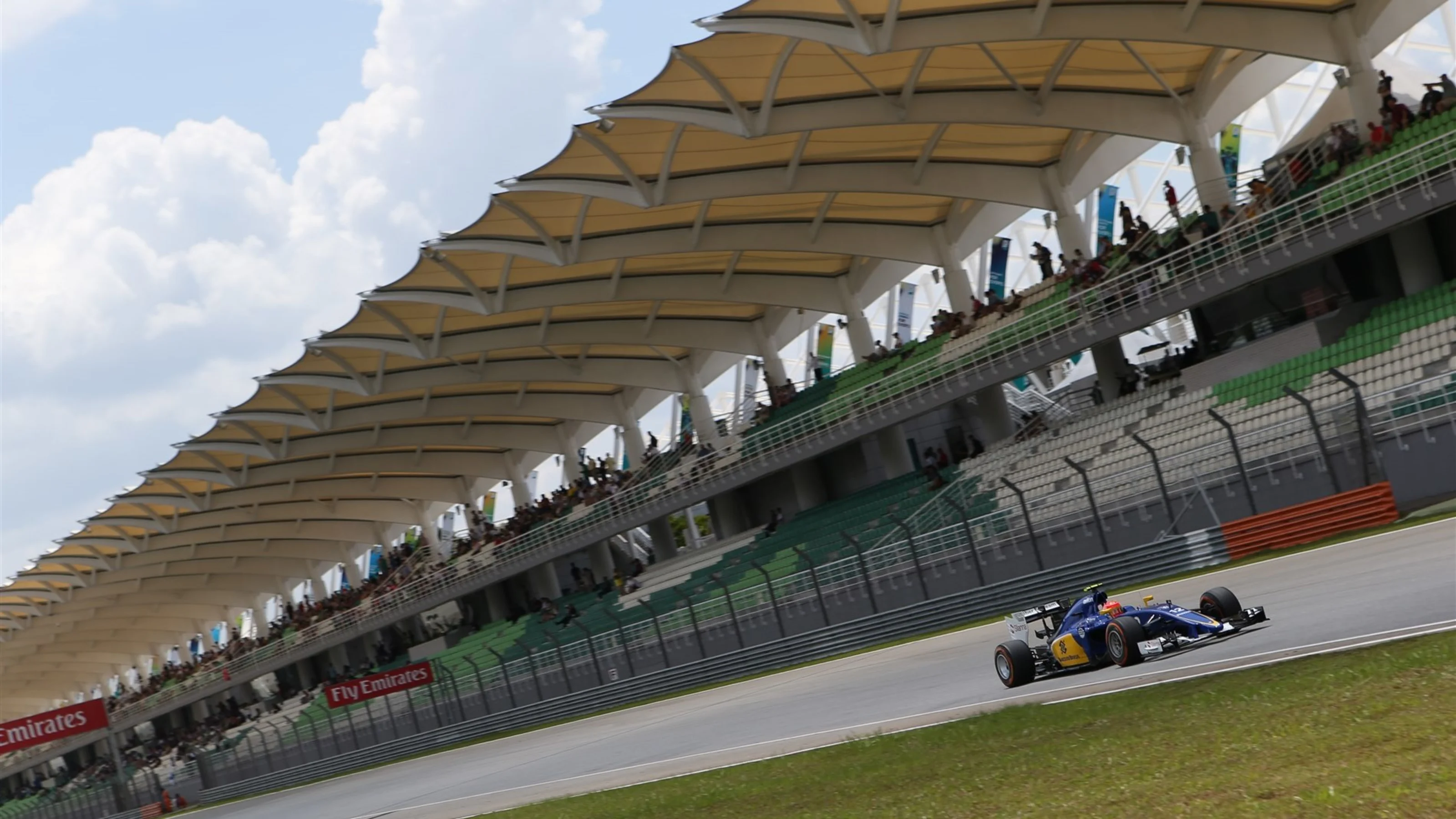 Felipe Nasr (BRA) Sauber C34 at Formula One World Championship, Rd2, Malaysian Grand Prix,