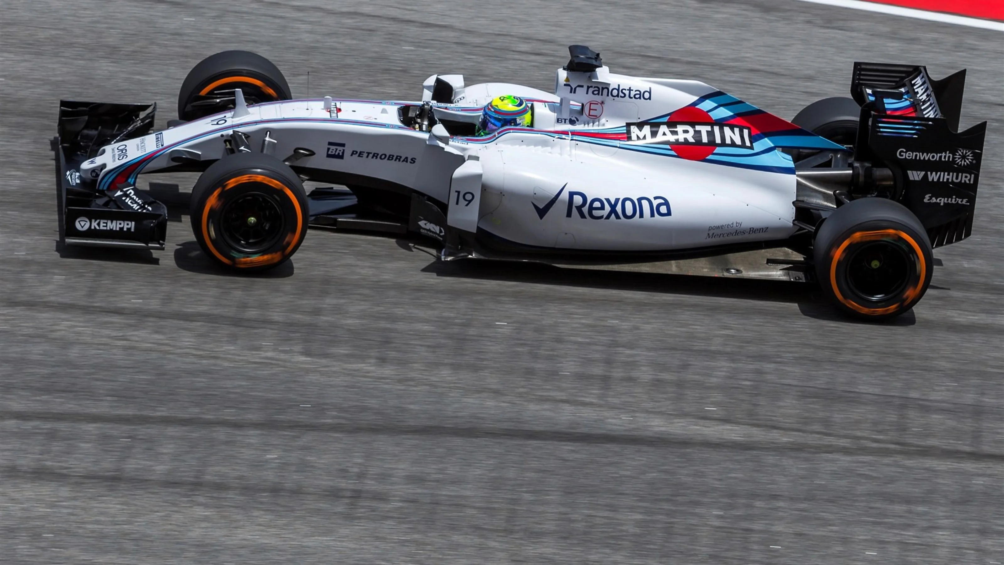 Felipe Massa (BRA) Williams FW37 at Formula One World Championship, Rd2, Malaysian Grand Prix, free