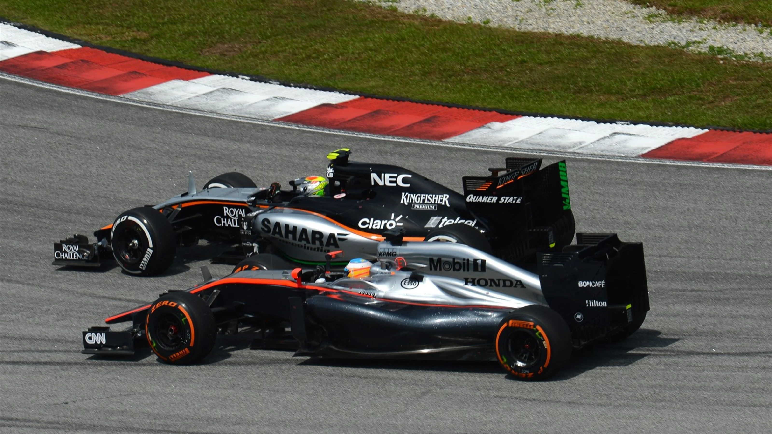 Fernando Alonso (ESP) McLaren MP4-30 at Formula One World Championship, Rd2, Malaysian Grand Prix,