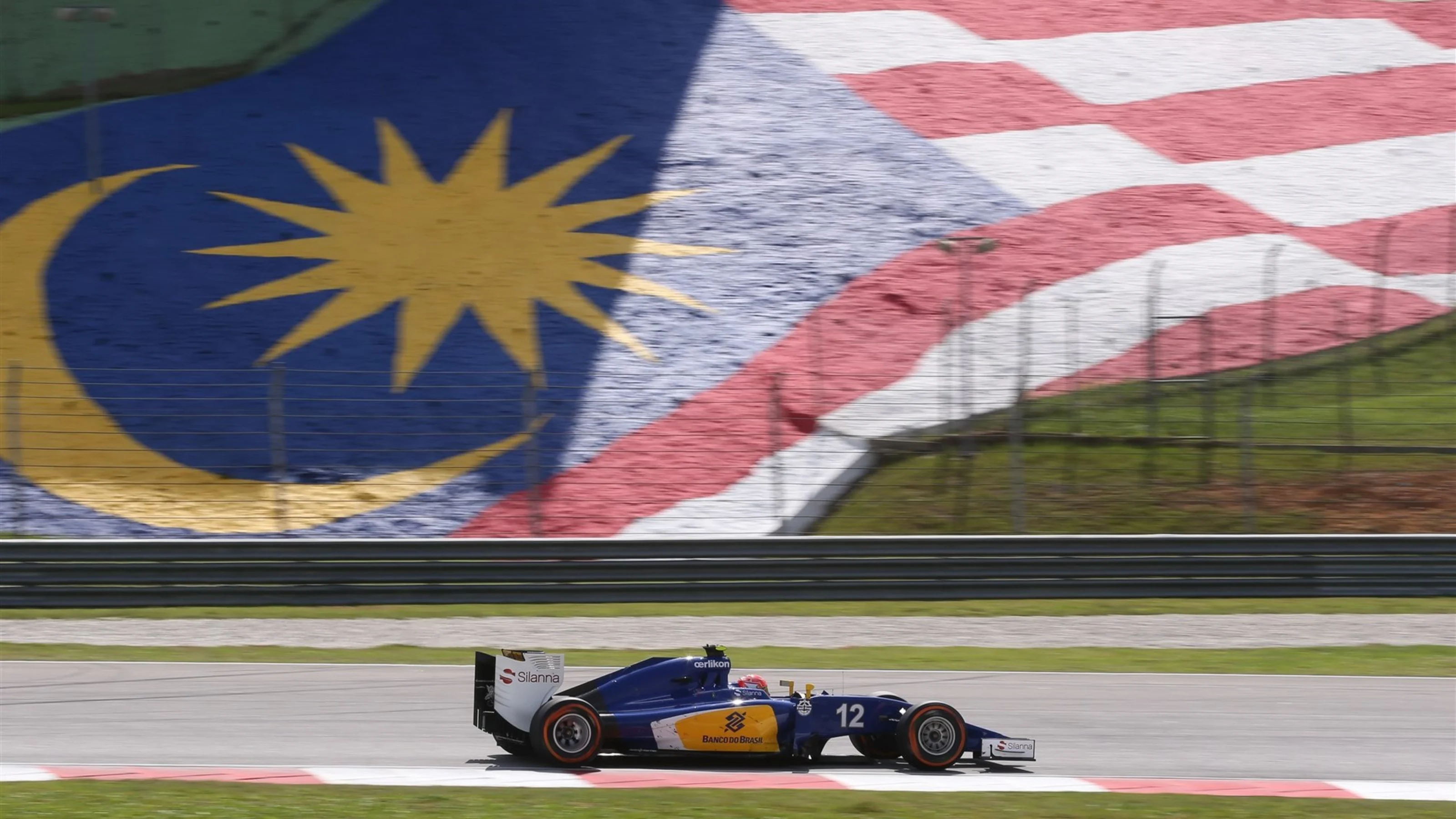 Felipe Nasr (BRA) Sauber C34 at Formula One World Championship, Rd2, Malaysian Grand Prix, Race,