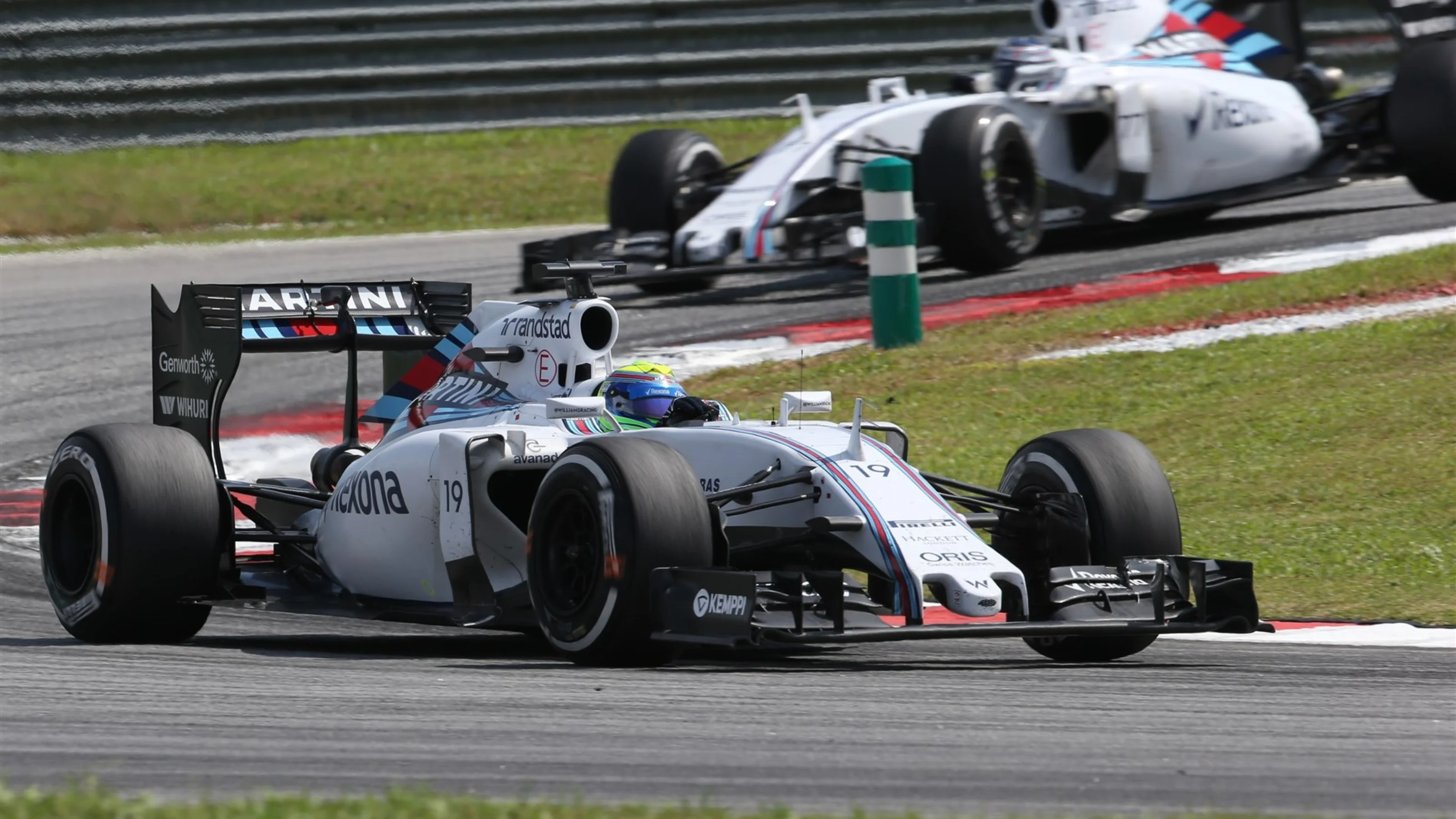 Felipe Massa (BRA) Williams FW37 at Formula One World Championship, Rd2, Malaysian Grand Prix,