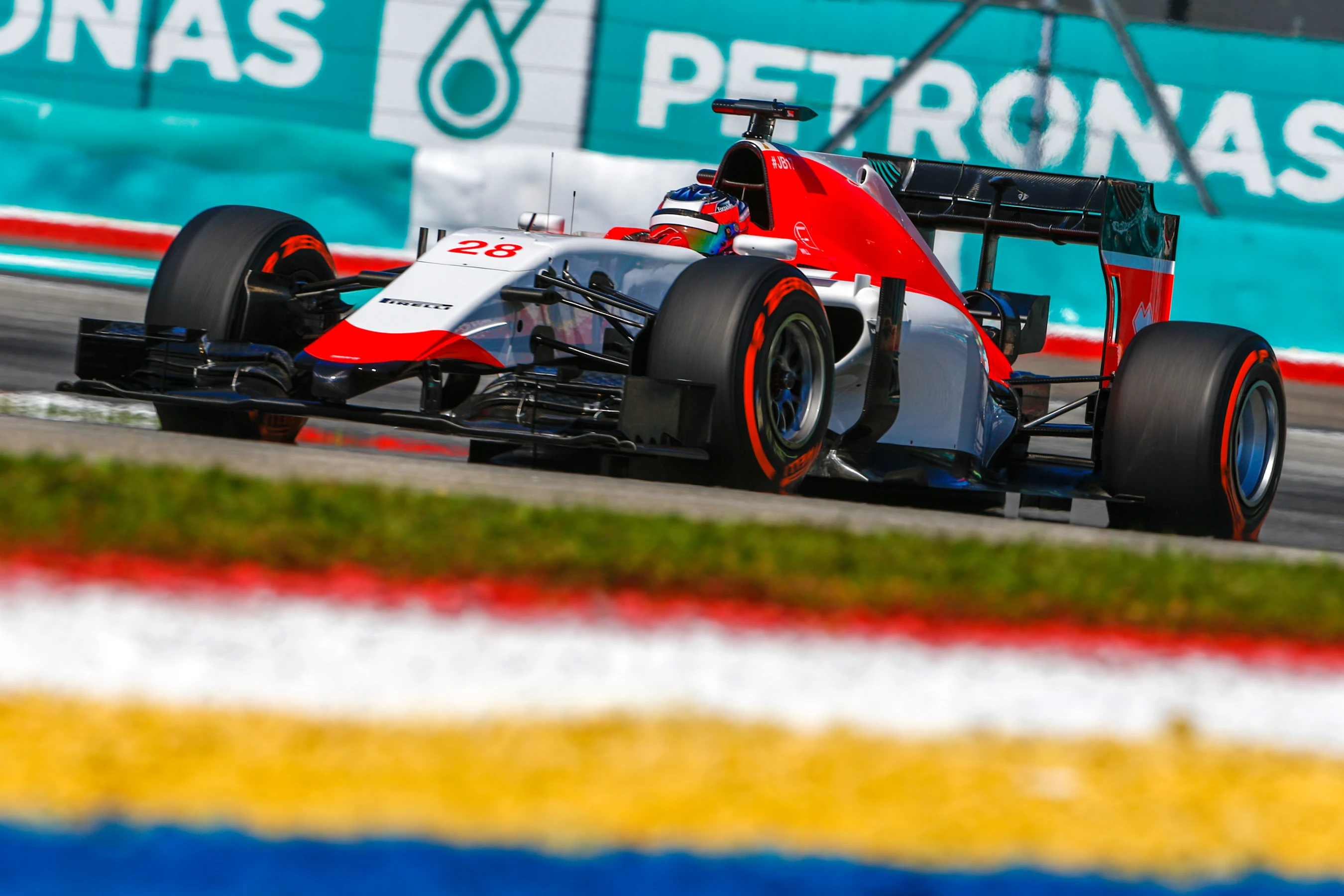 Will Stevens (GBR) Manor GP at Formula One World Championship, Rd2, Malaysian Grand Prix, Practice,