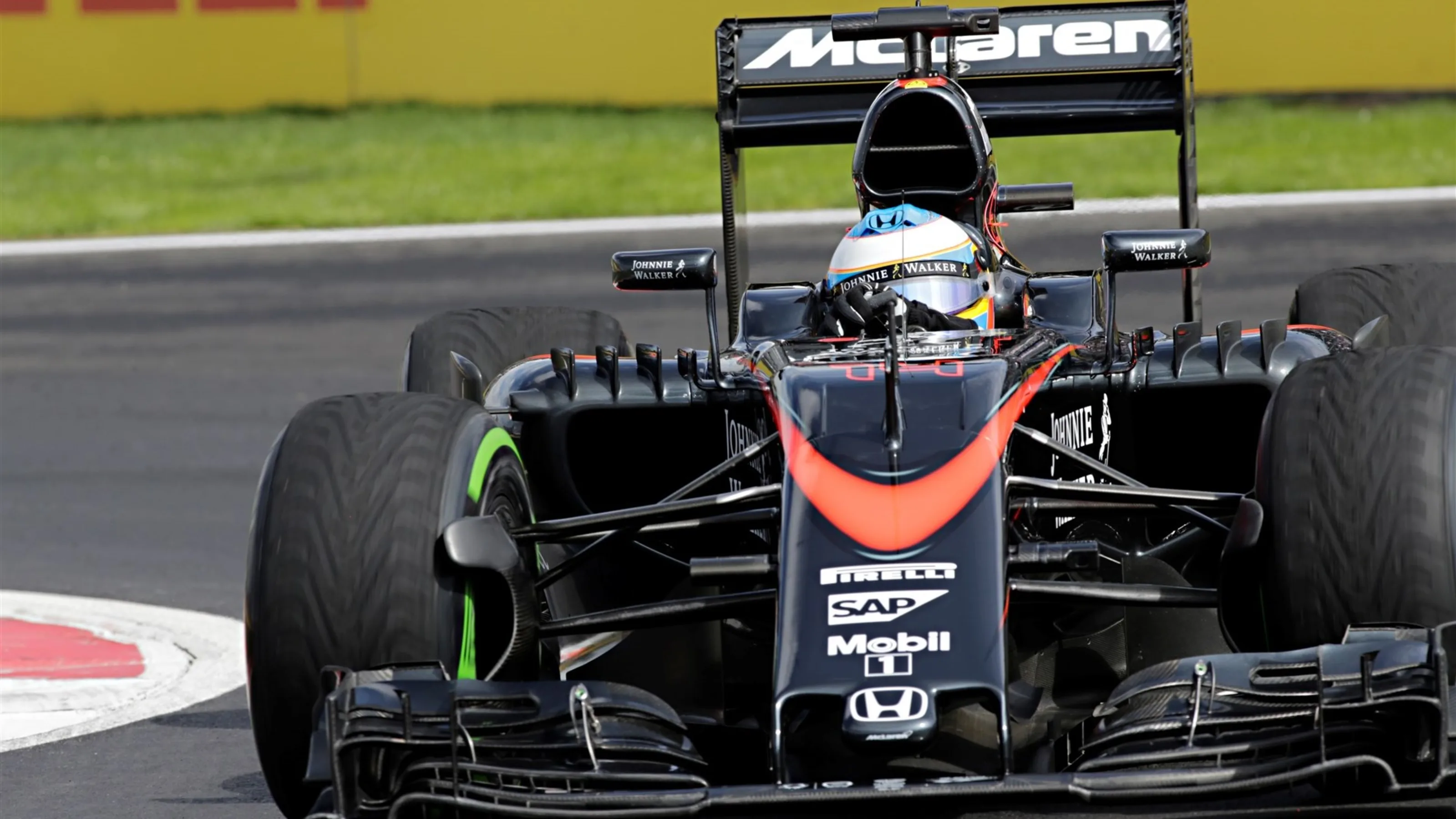 Fernando Alonso (ESP) McLaren MP4-30at Formula One World Championship, Rd17, Mexican Grand Prix,