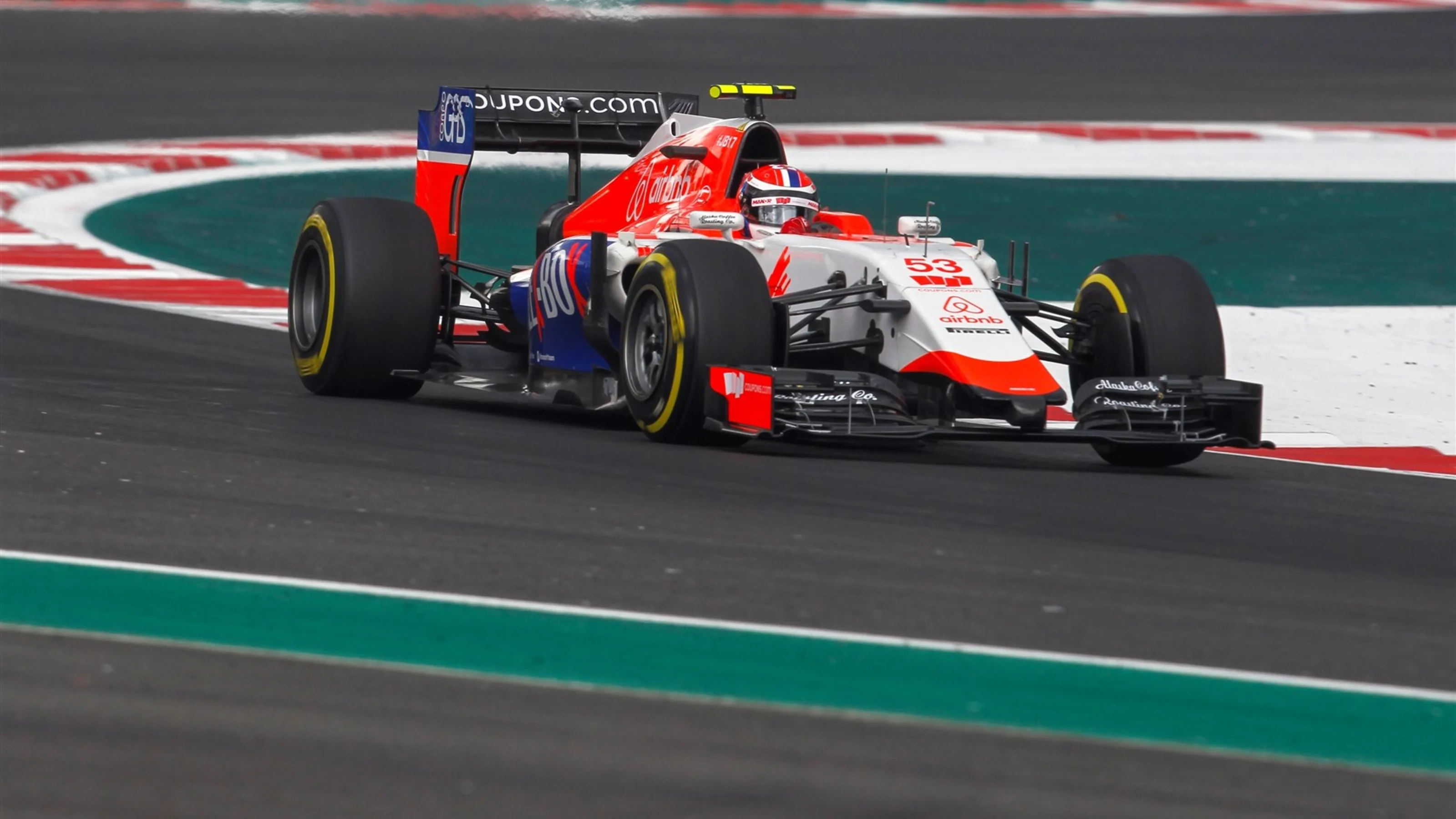Alexander Rossi (USA) Manor F1 Team at Formula One World Championship, Rd17, Mexican Grand Prix,