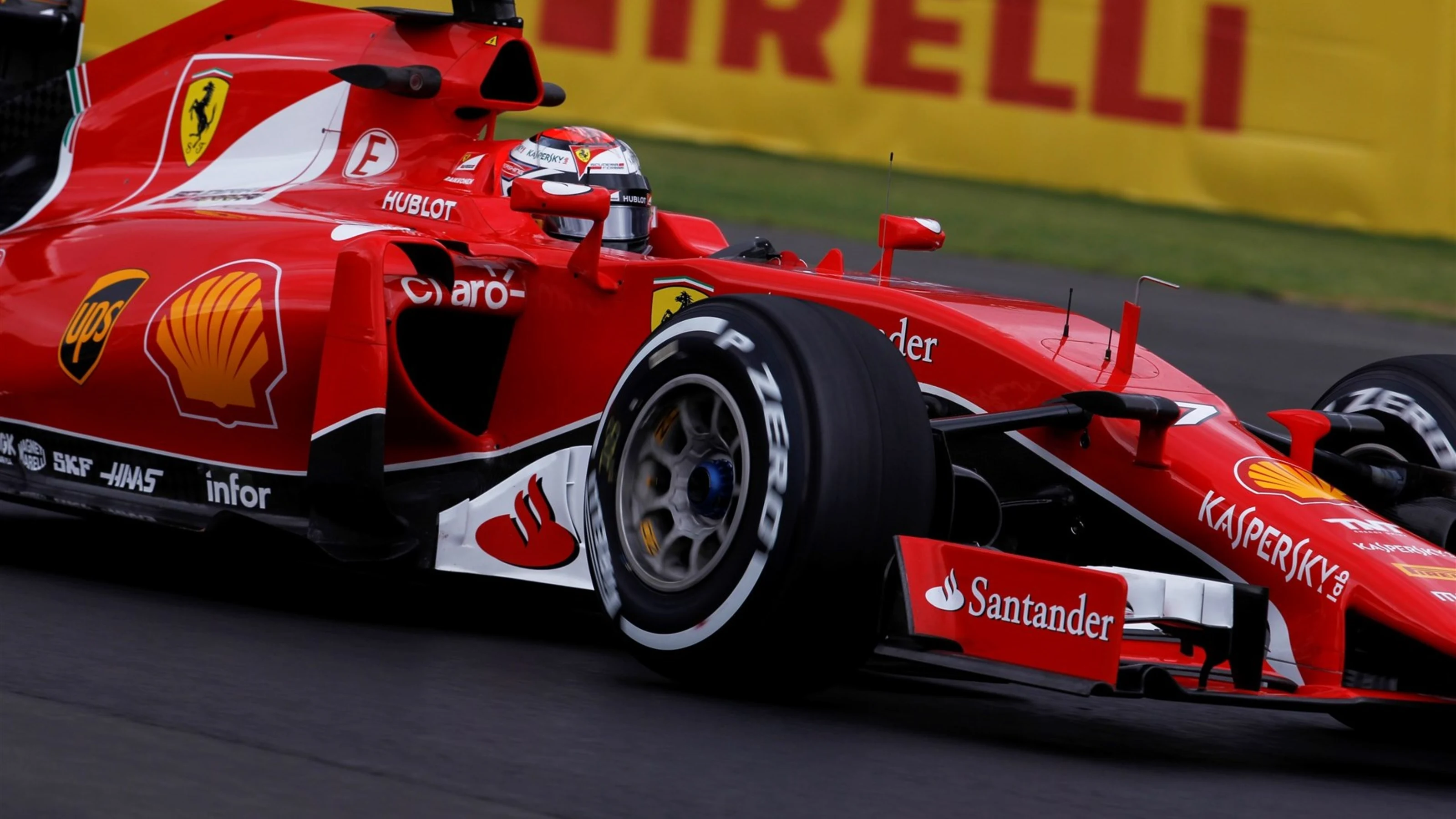 Kimi Raikkonen (FIN) Ferrari SF15-T at Formula One World Championship, Rd17, Mexican Grand Prix,