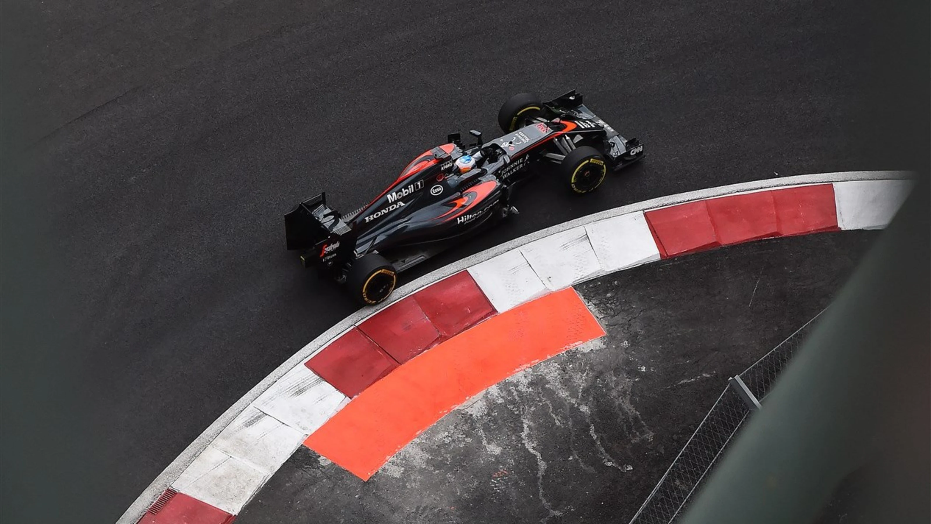 Fernando Alonso (ESP) McLaren MP4-30 at Formula One World Championship, Rd17, Mexican Grand Prix,