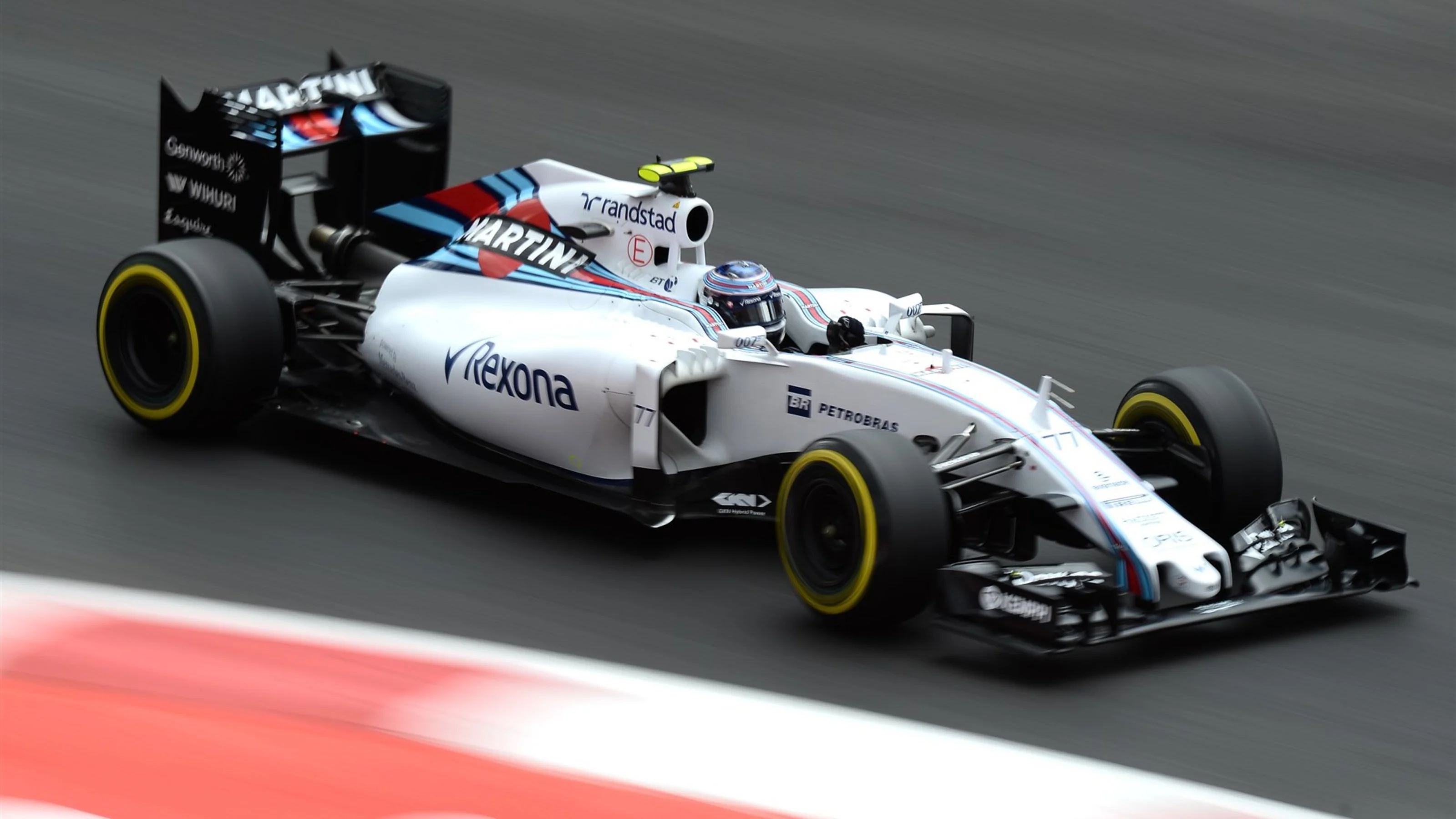 Valtteri Bottas (FIN) Williams FW37 at Formula One World Championship, Rd17, Mexican Grand Prix,