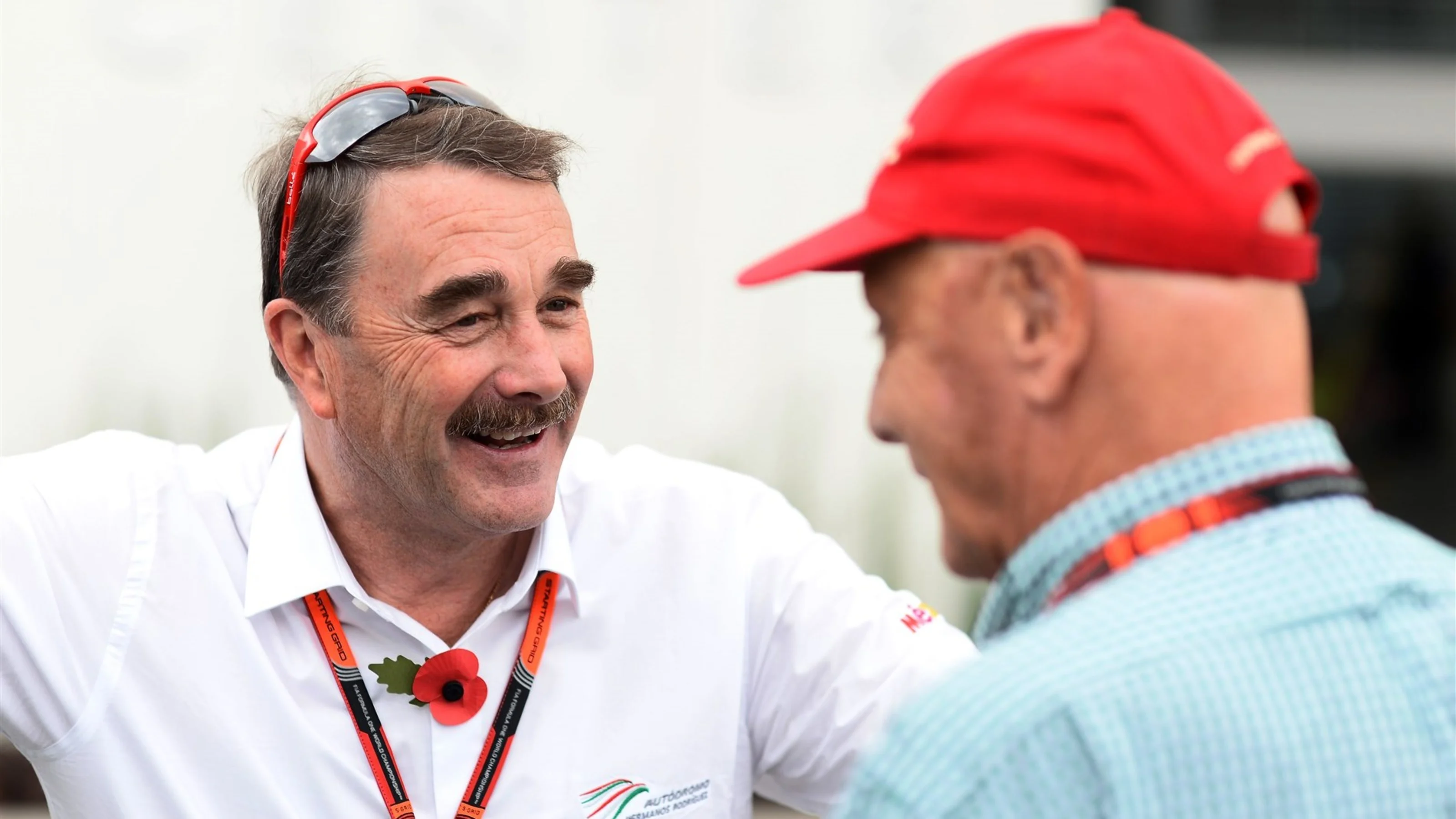 Nigel Mansell (GBR) at Formula One World Championship, Rd17, Mexican Grand Prix, Preparations,