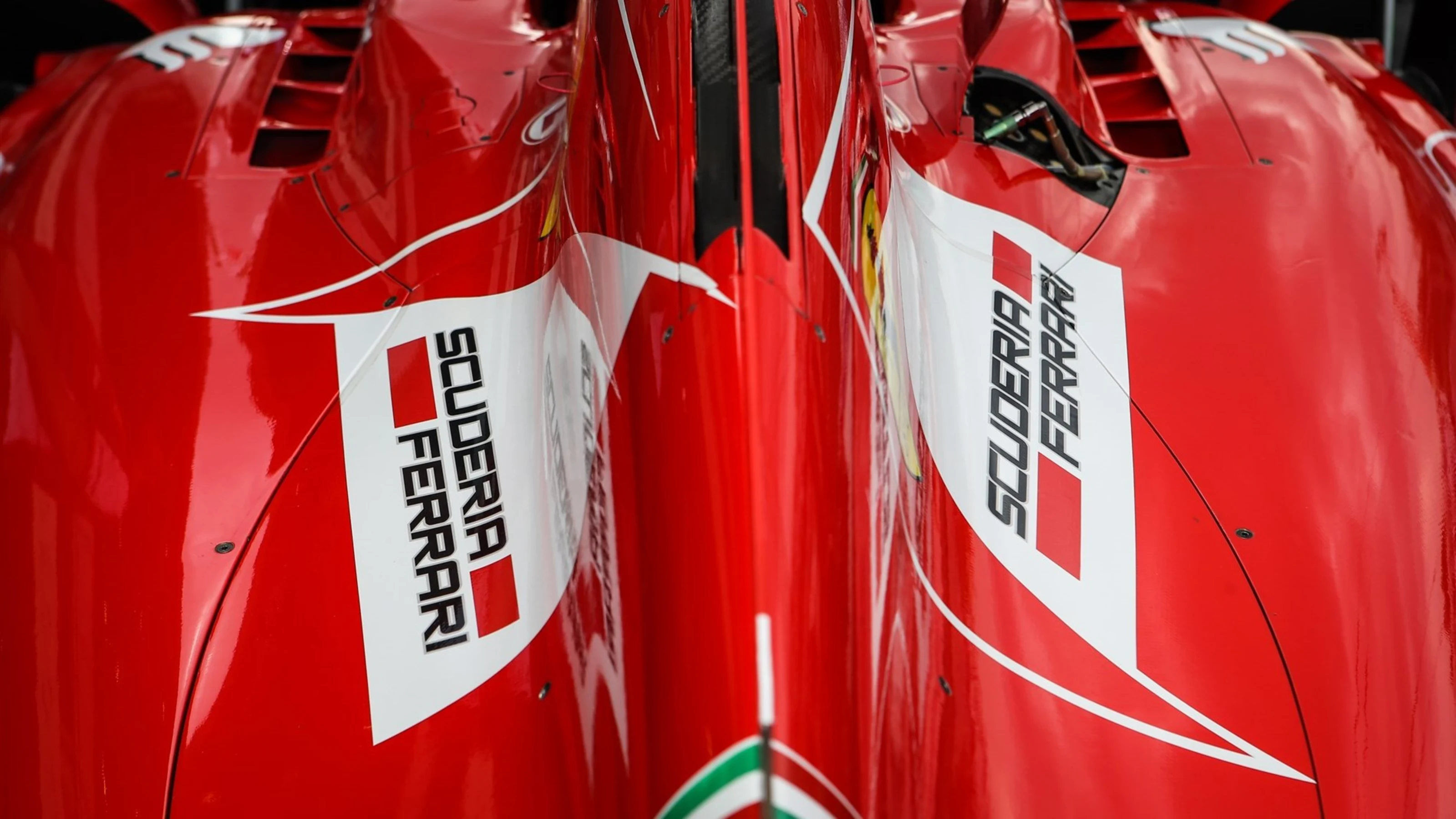 Ferrari SF15-T bodywork detail at Formula One World Championship, Rd17, Mexican Grand Prix,