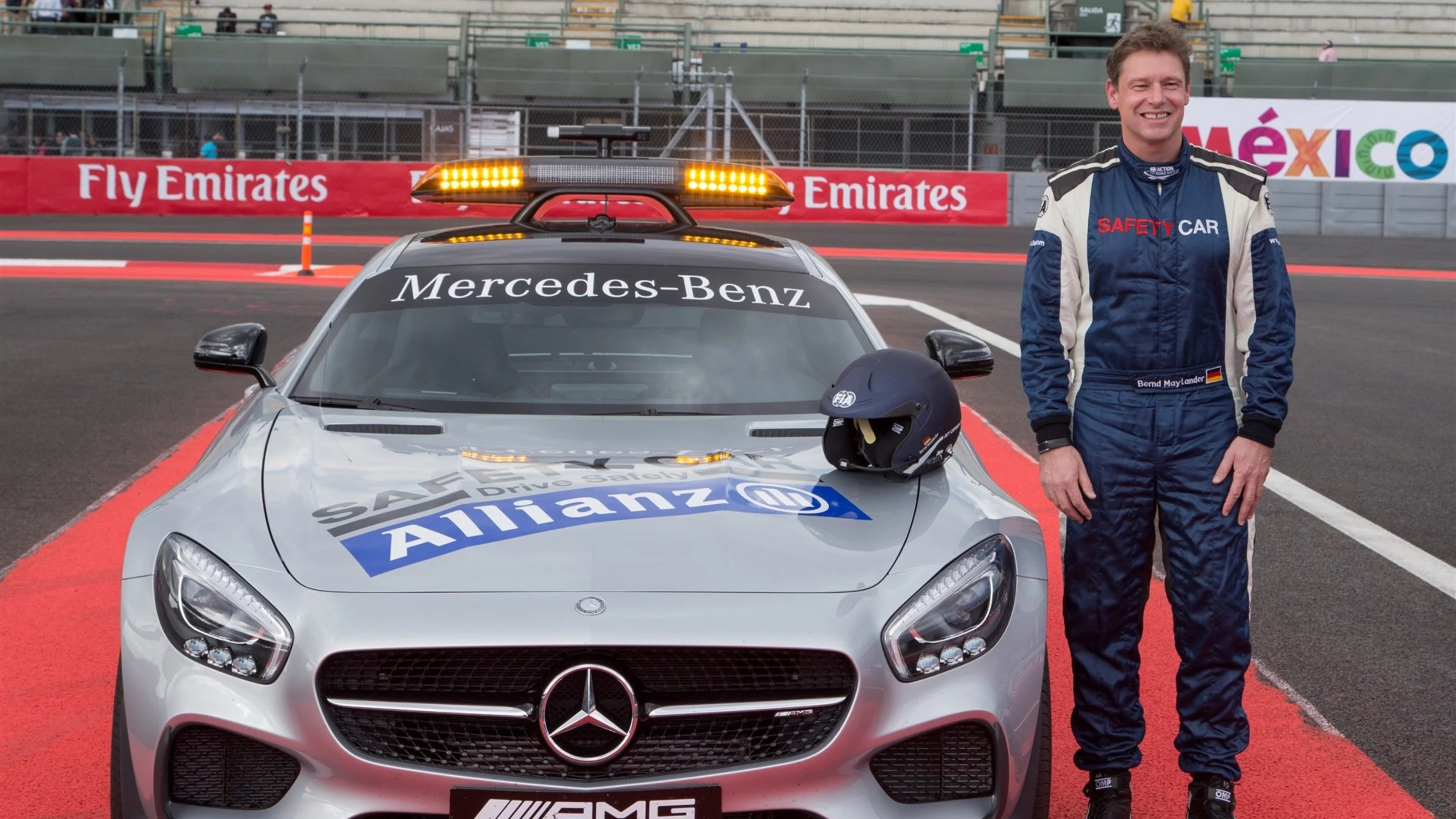 Bernd Maylander (GER) FIA Safety Car Driver at Formula One World Championship, Rd17, Mexican Grand