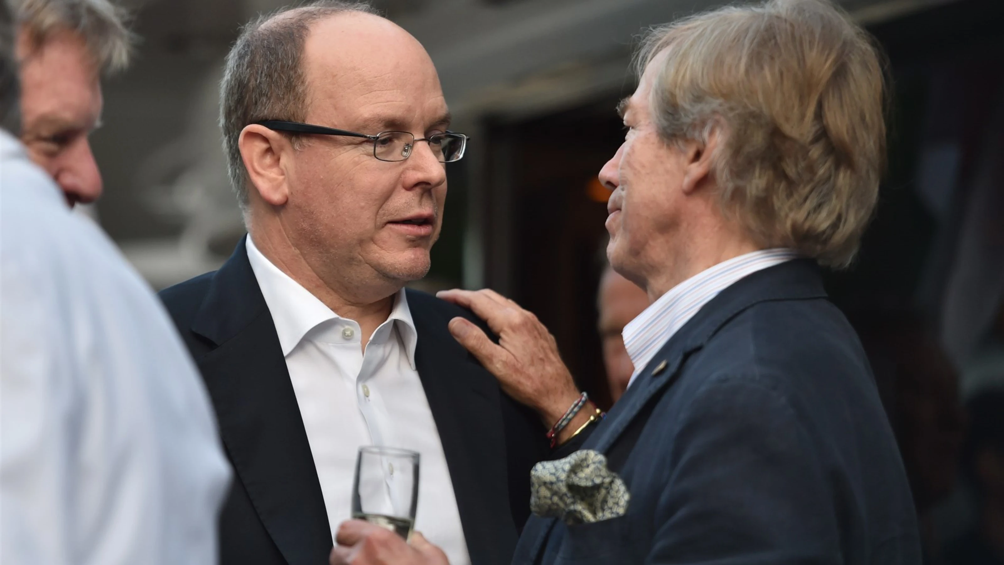 HSH Prince Albert of Monaco (MON). and Neuschwansteiner Ambassador H.R.H. Prince Leopold of Bavaria