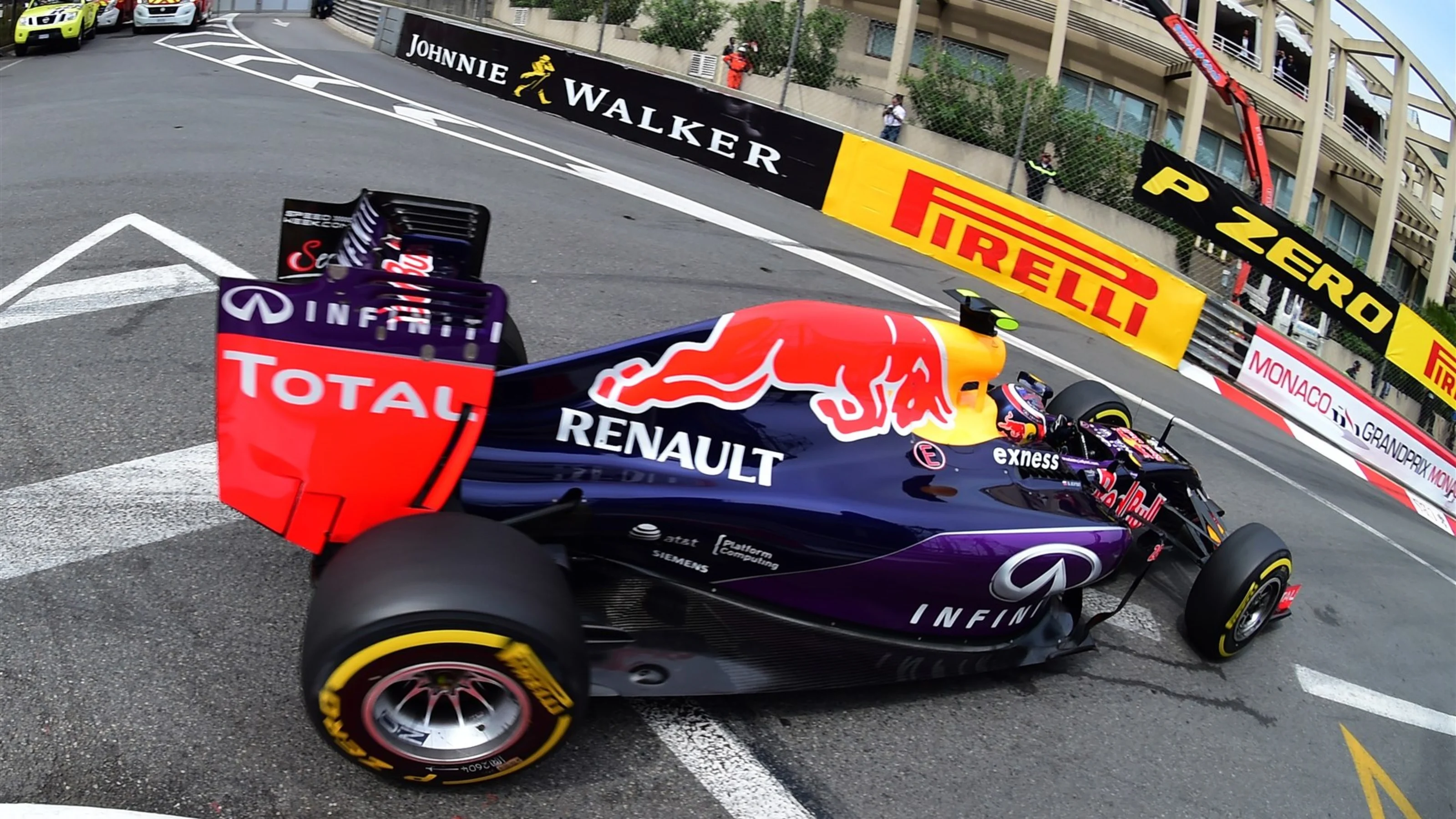 Daniil Kvyat (RUS) Red Bull Racing RB11 at Formula One World Championship, Rd6, Monaco Grand Prix