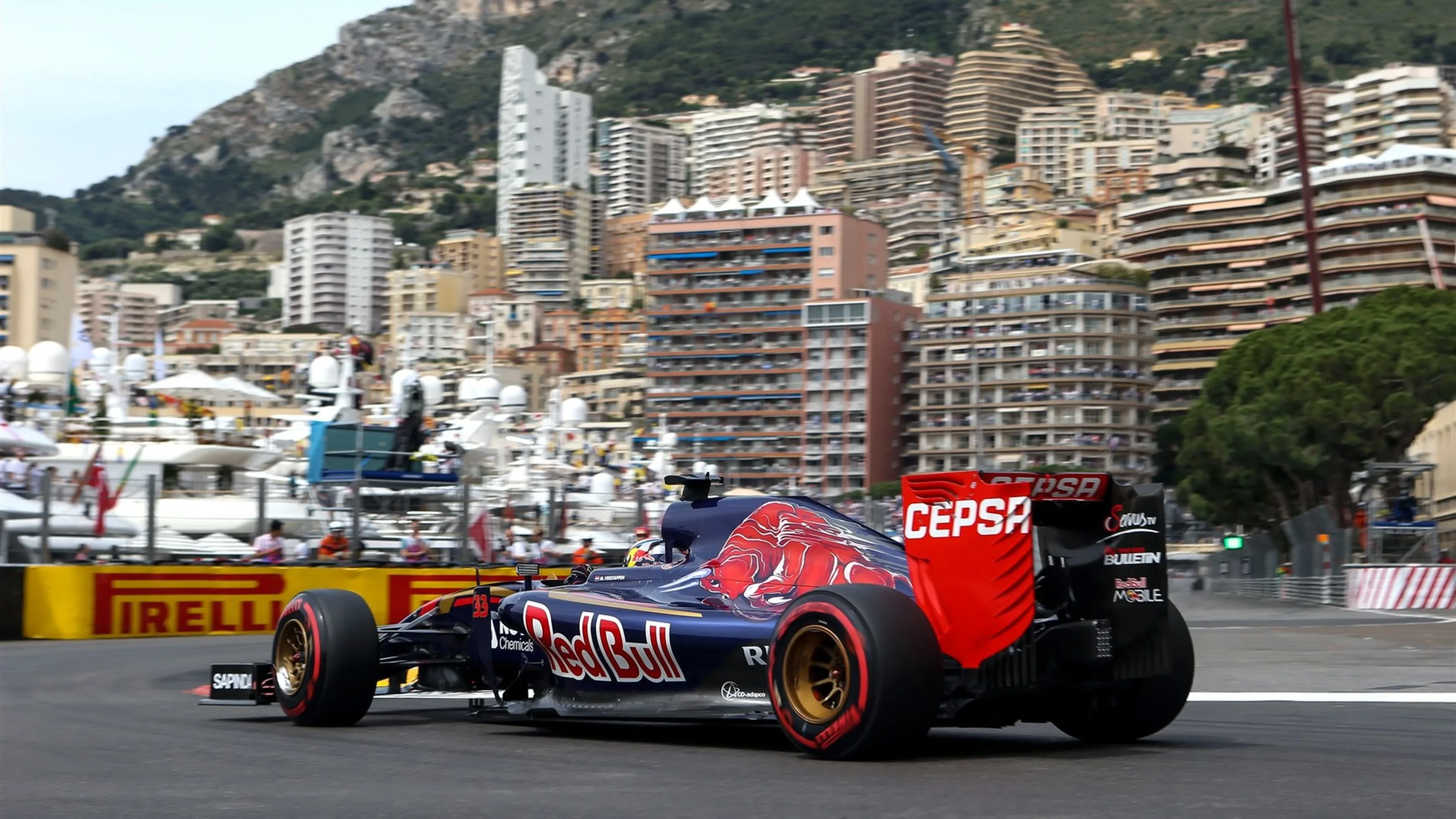 Max Verstappen (NDL) Scuderia Toro Rosso STR10 at Formula One World Championship, Rd6, Monaco Grand