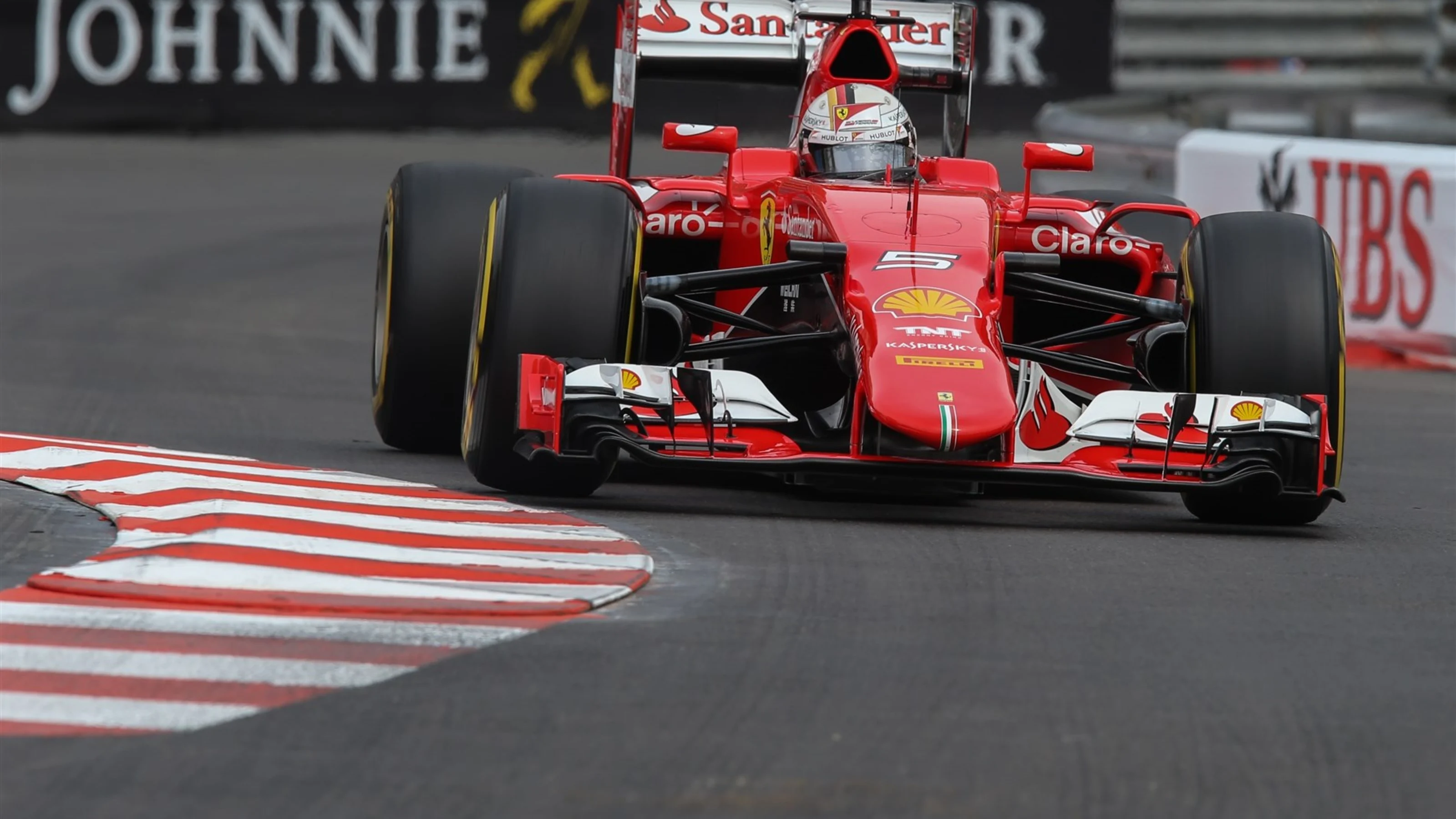 Sebastian Vettel (GER) Ferrari SF15-T at Formula One World Championship, Rd6, Monaco Grand Prix