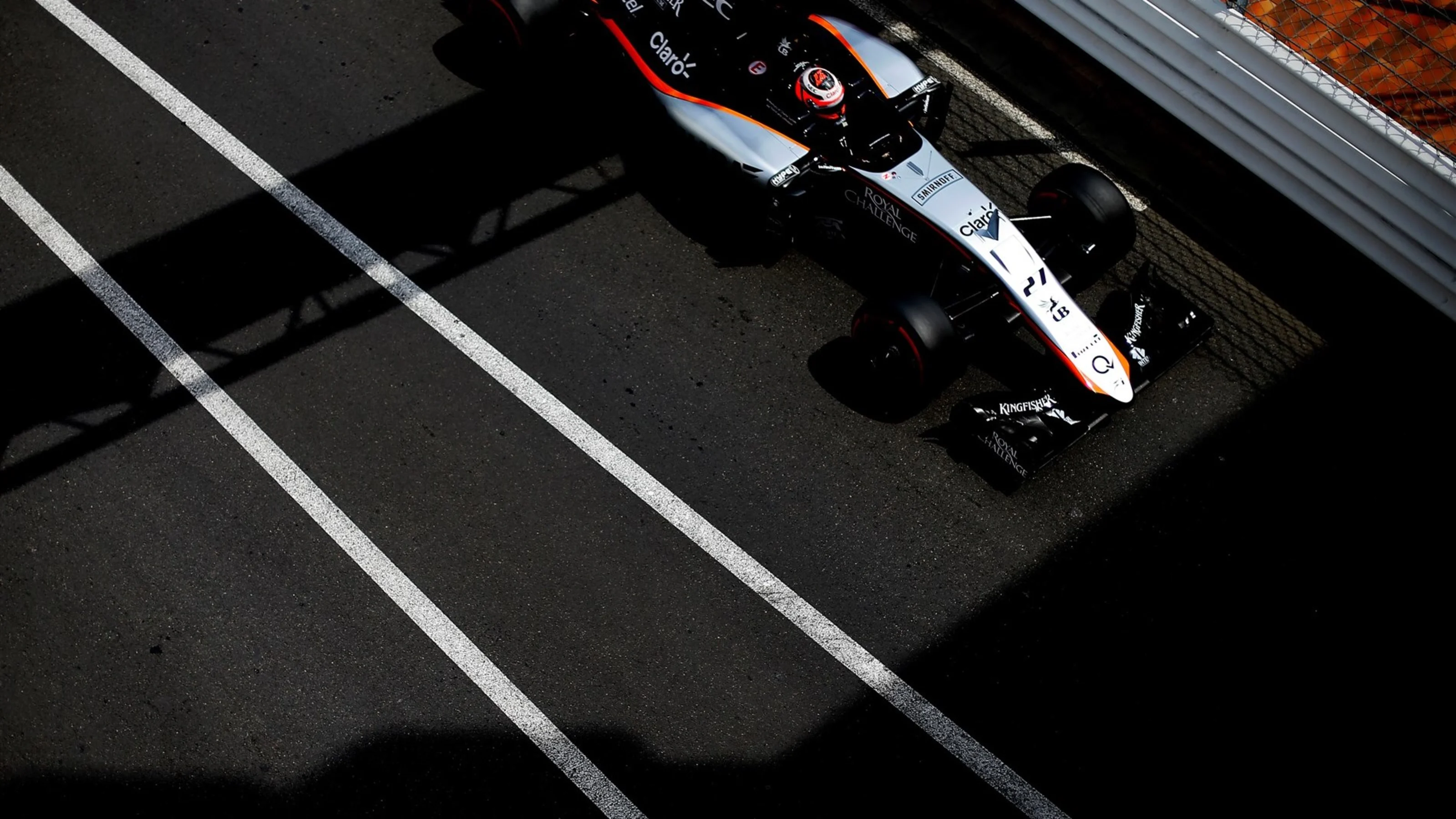Nico Hulkenberg (GER) Force India VJM08 at Formula One World Championship, Rd6, Monaco Grand Prix