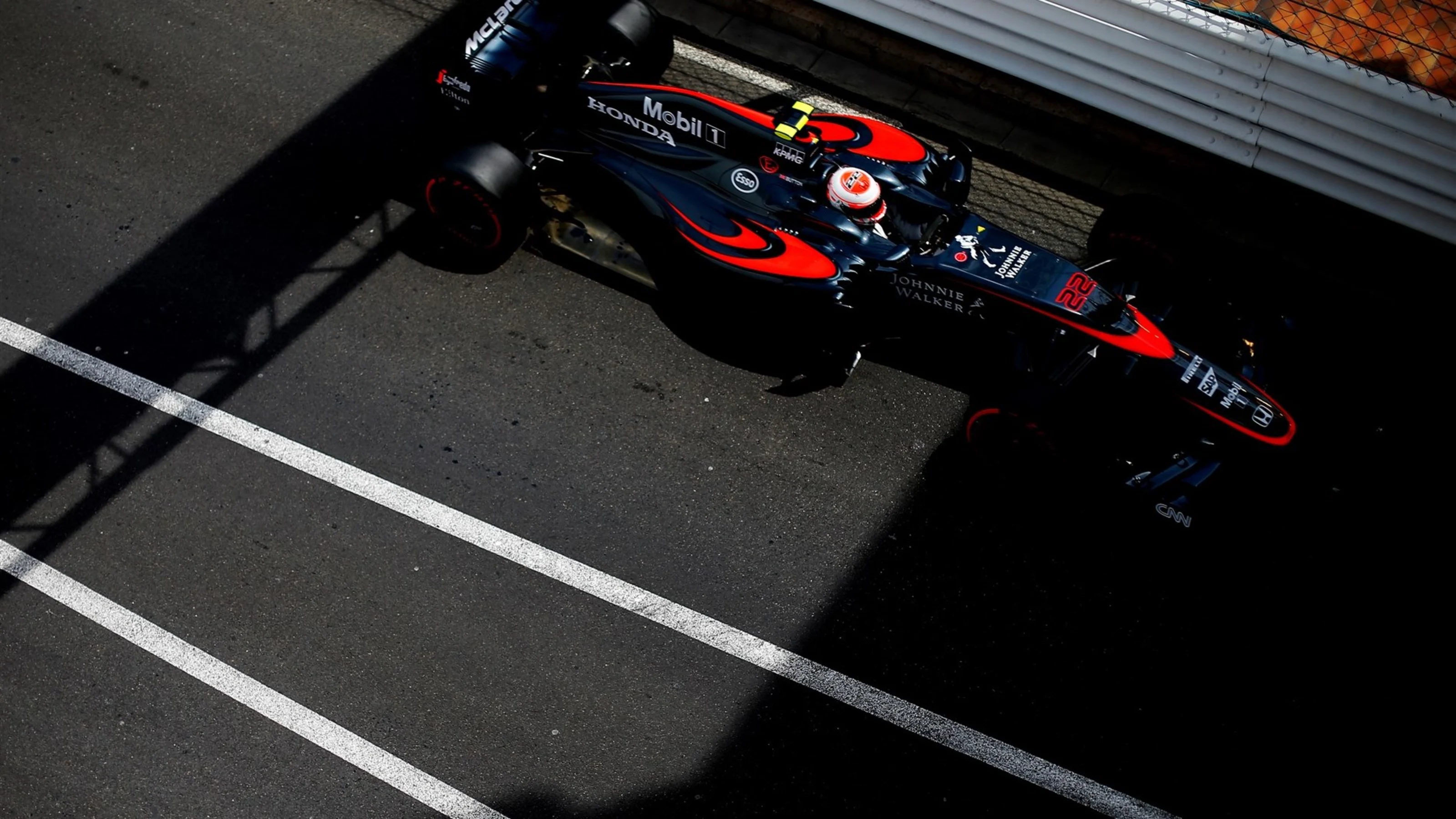 Jenson Button (GBR) McLaren MP4-30 at Formula One World Championship, Rd6, Monaco Grand Prix