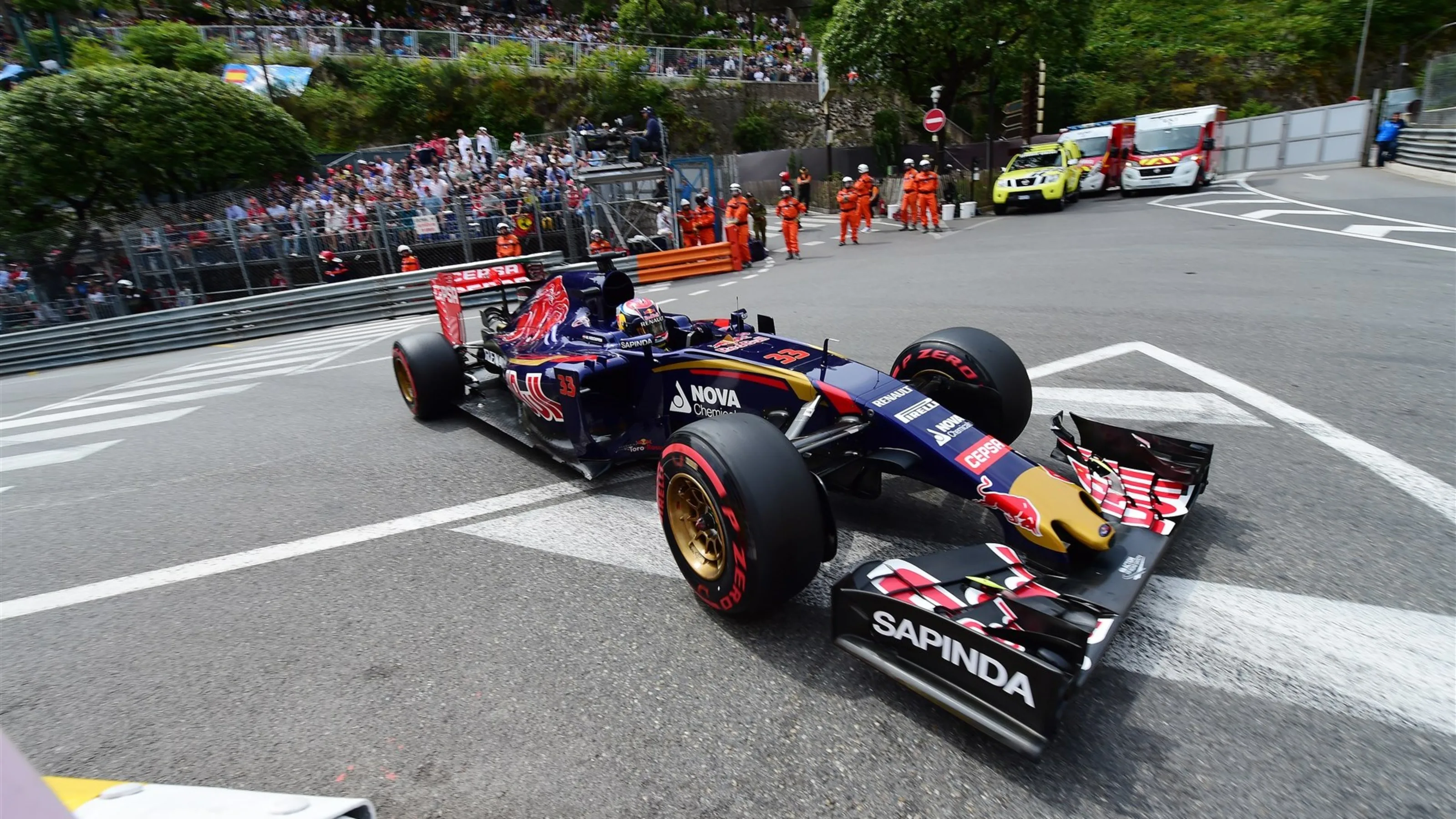 Max Verstappen (NDL) Scuderia Toro Rosso STR10 at Formula One World Championship, Rd6, Monaco Grand
