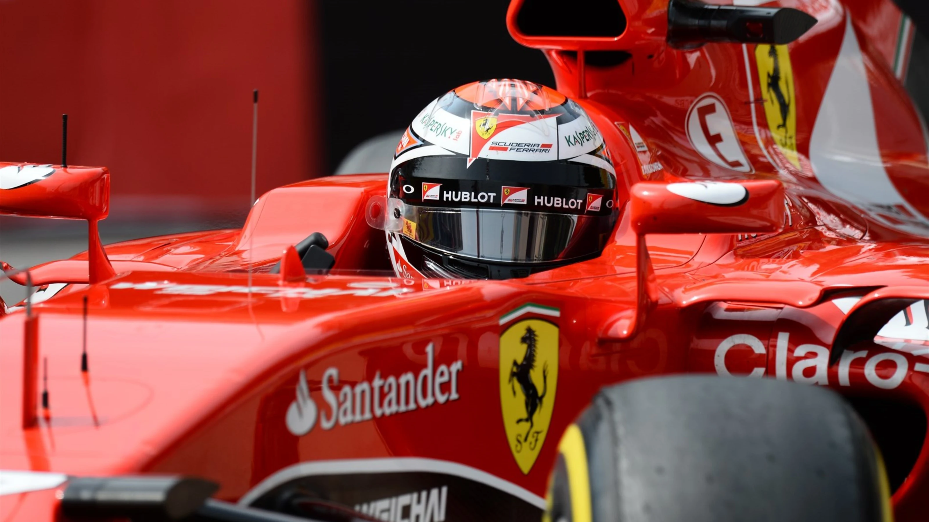 Kimi Raikkonen (FIN) Ferrari SF15-T at Formula One World Championship, Rd6, Monaco Grand Prix