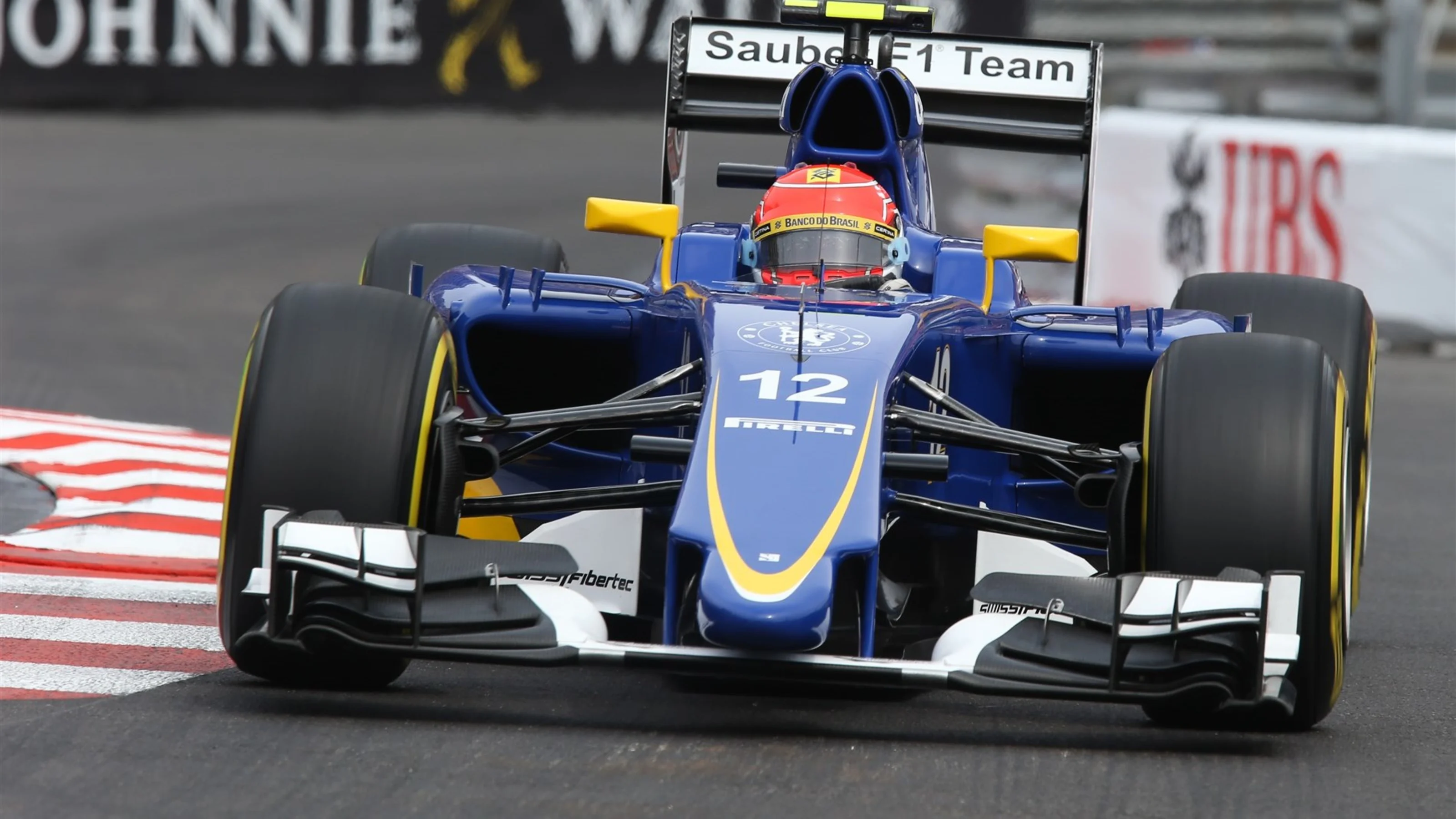 Felipe Nasr (BRA) Sauber C34 at Formula One World Championship, Rd6, Monaco Grand Prix Qualifying,
