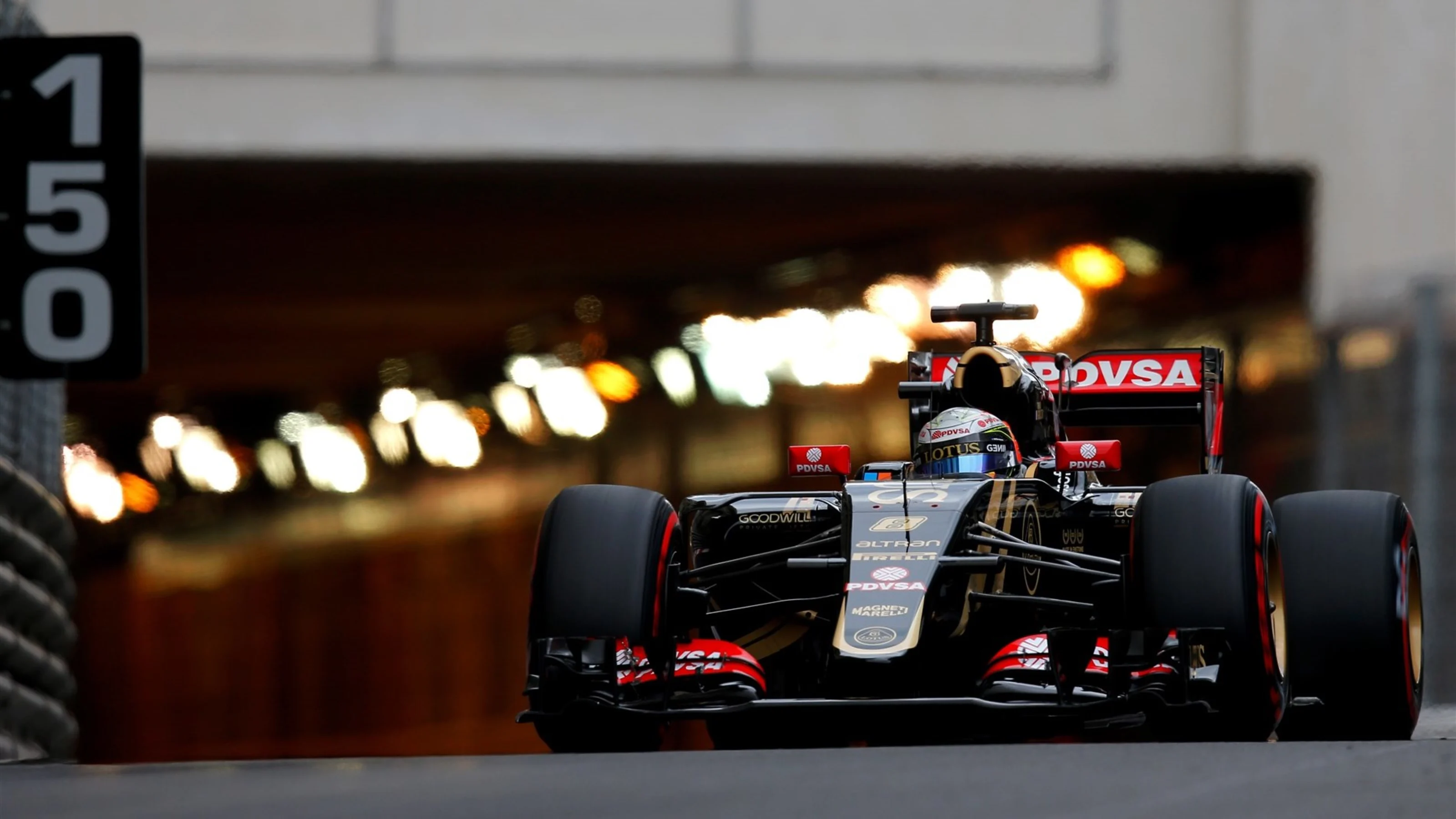 Romain Grosjean (FRA) Lotus E23 Hybrid at Formula One World Championship, Rd6, Monaco Grand Prix