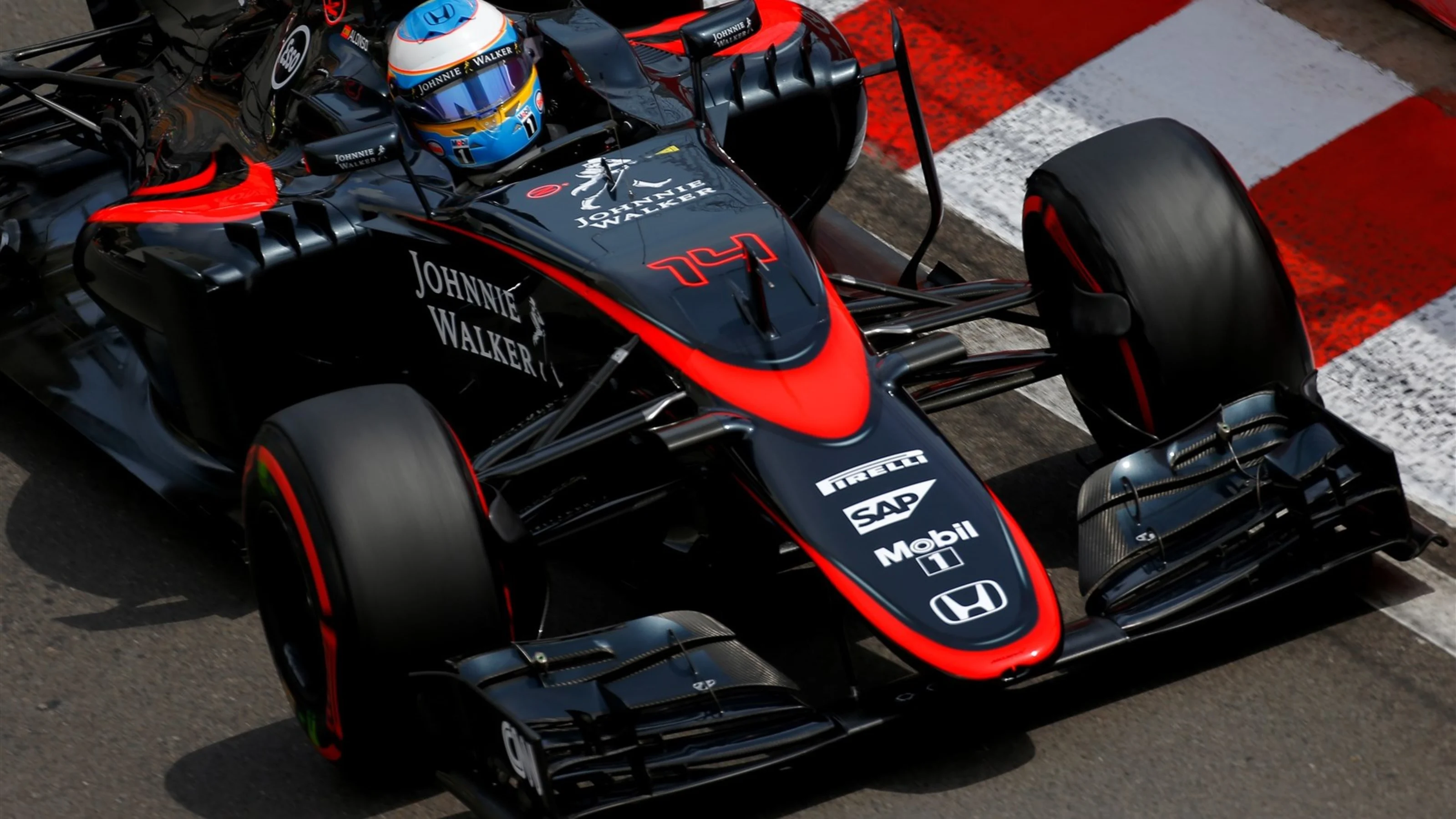 Fernando Alonso (ESP) McLaren MP4-30 at Formula One World Championship, Rd6, Monaco Grand Prix