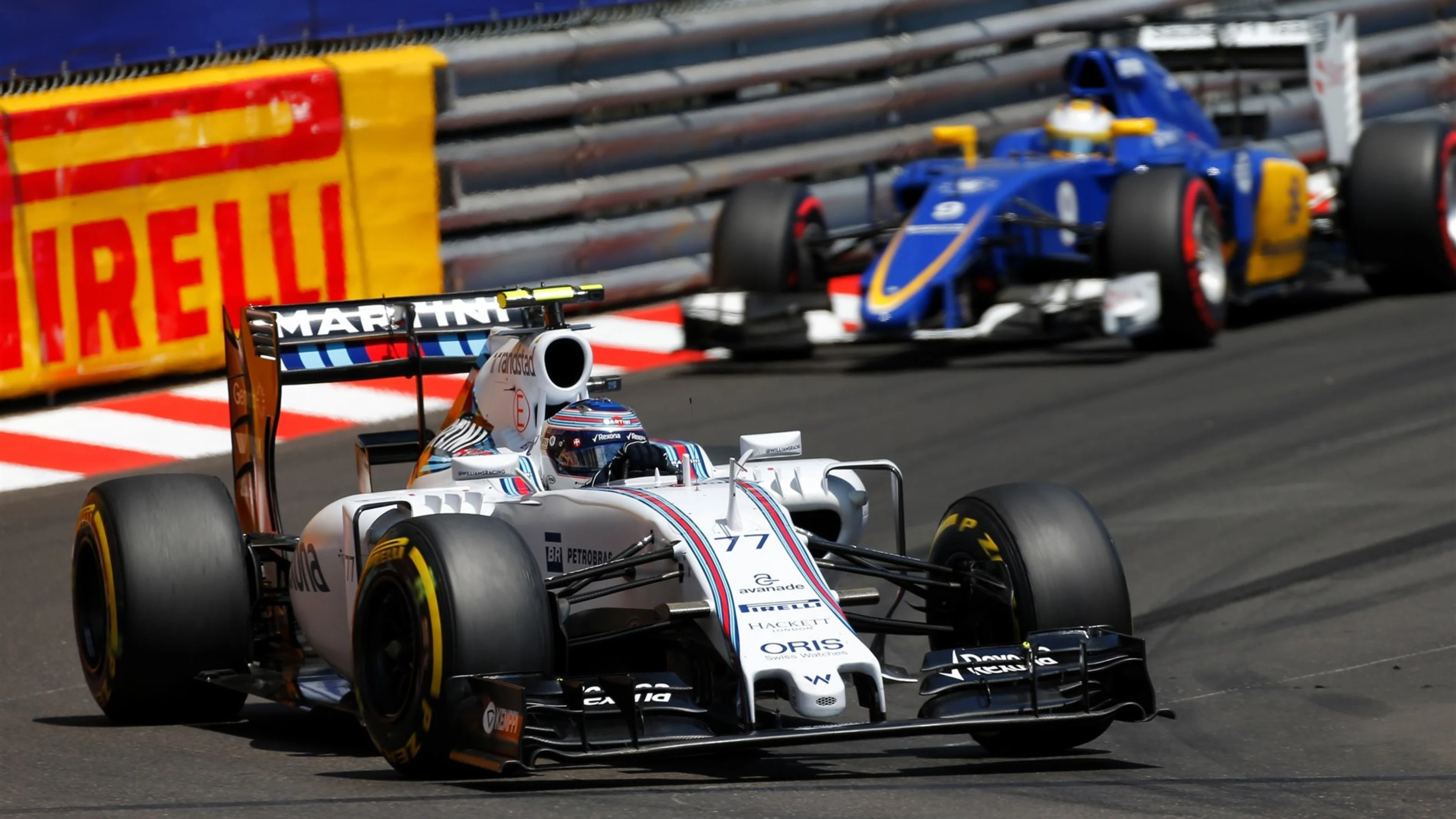Valtteri Bottas (FIN) Williams FW37 at Formula One World Championship, Rd6, Monaco Grand Prix Race,