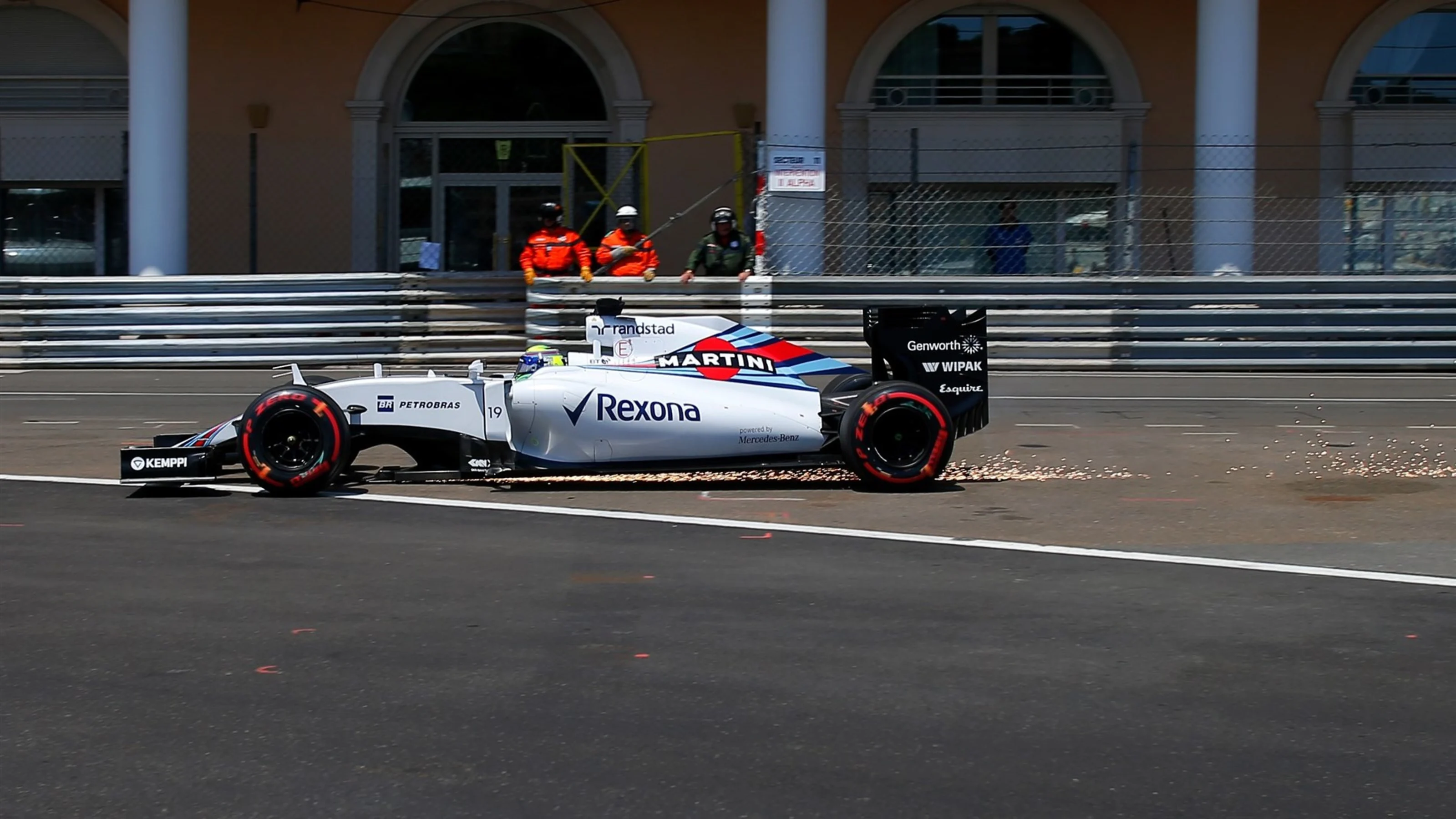 Felipe Massa (BRA) Williams FW37 at Formula One World Championship, Rd6, Monaco Grand Prix Race,